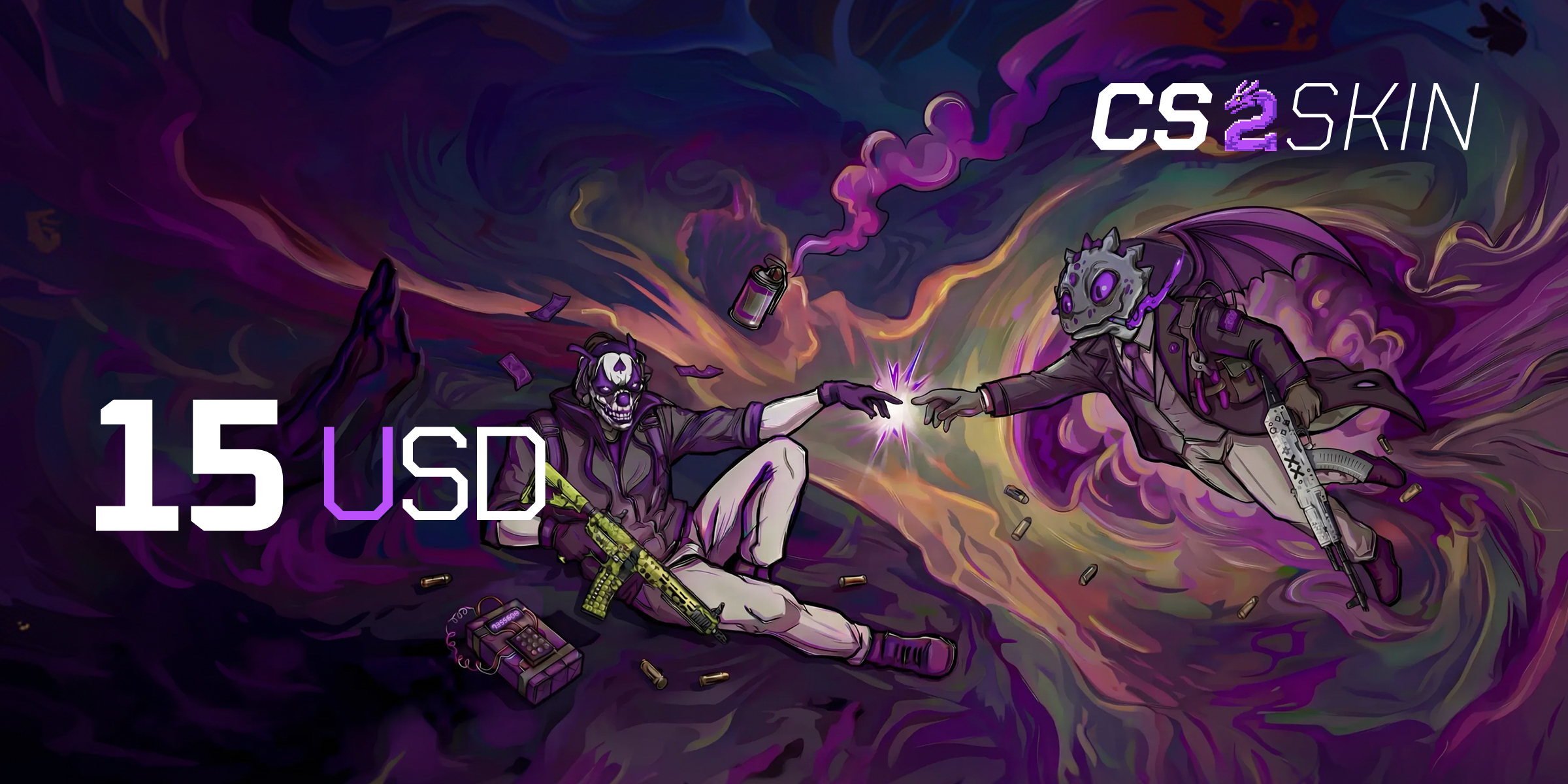 CS2skin Gift Card 15 USD