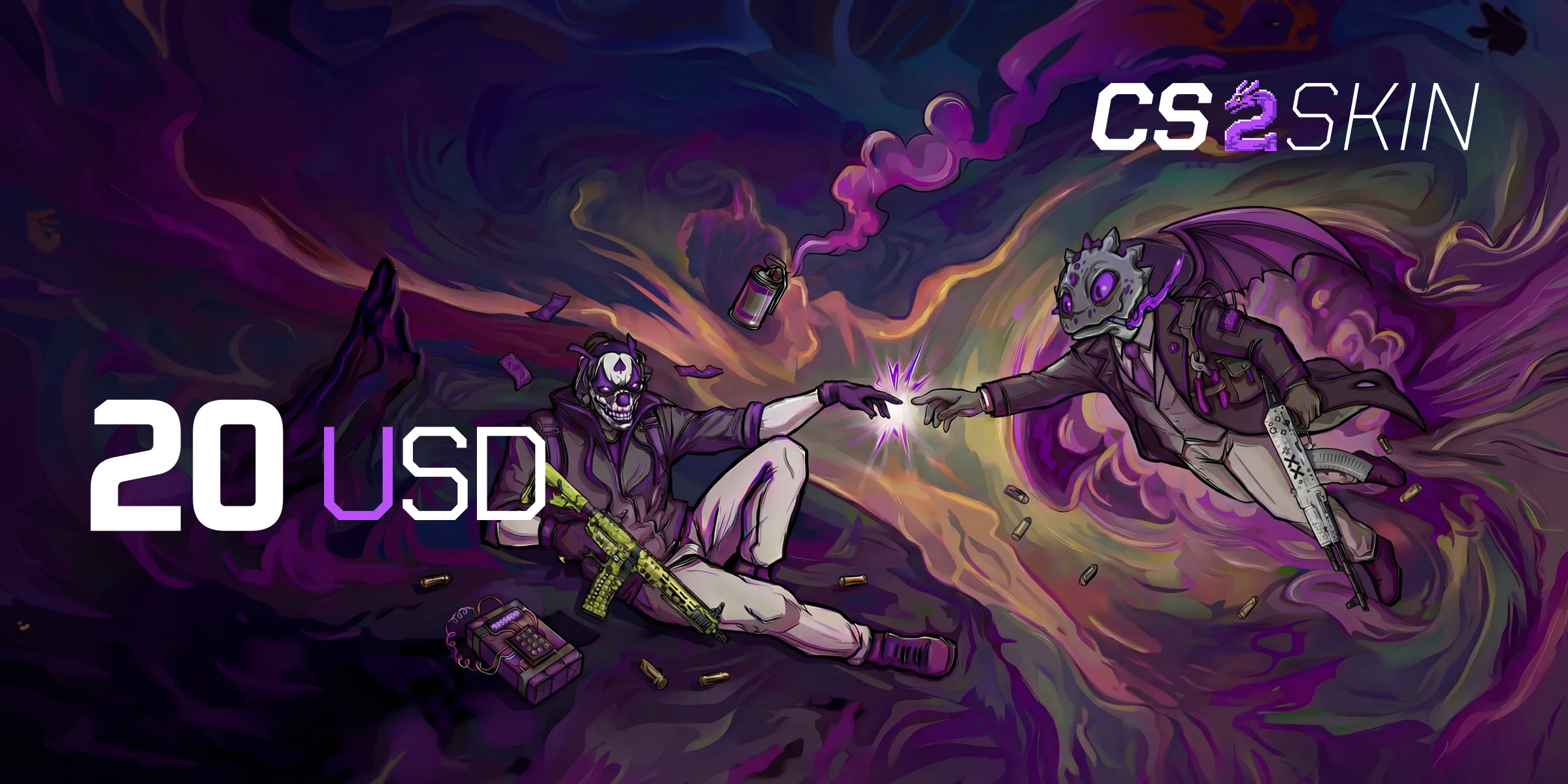 CS2skin Gift Card 20 USD