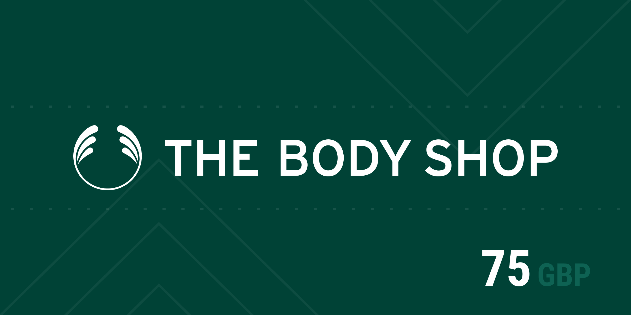 The Body Shop Gift Card 75 GBP