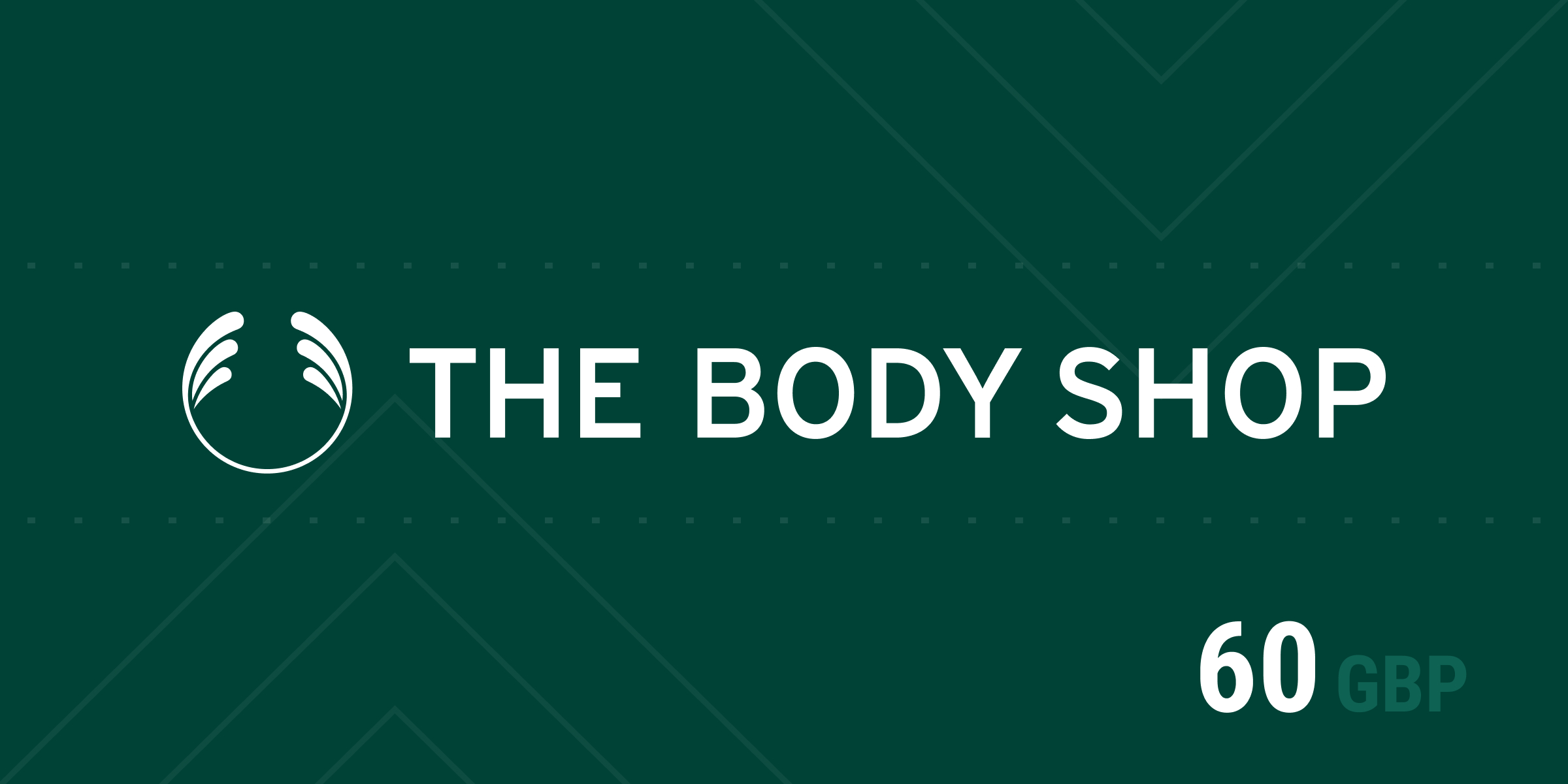 The Body Shop Gift Card 60 GBP