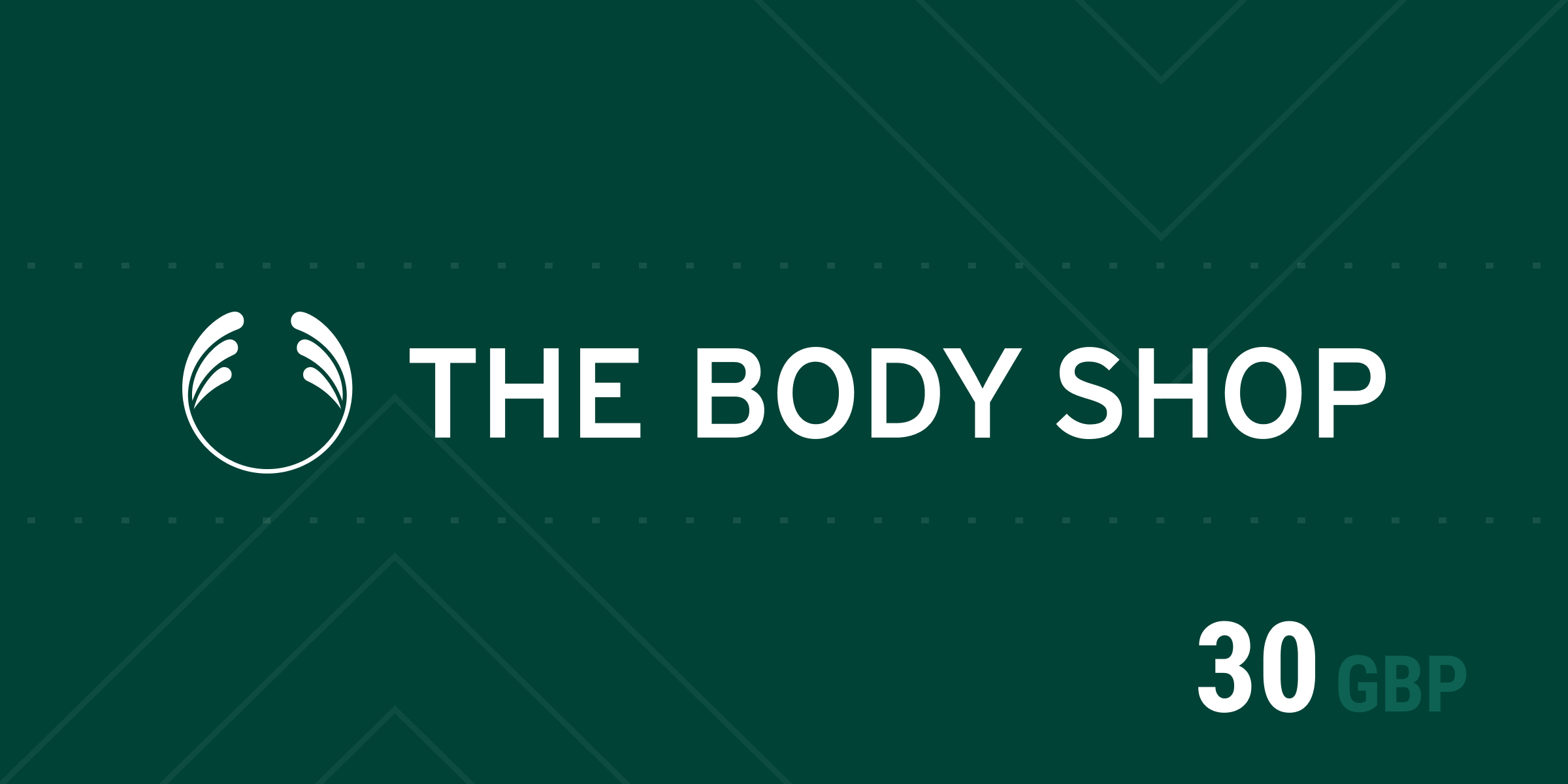 The Body Shop Gift Card 30 GBP