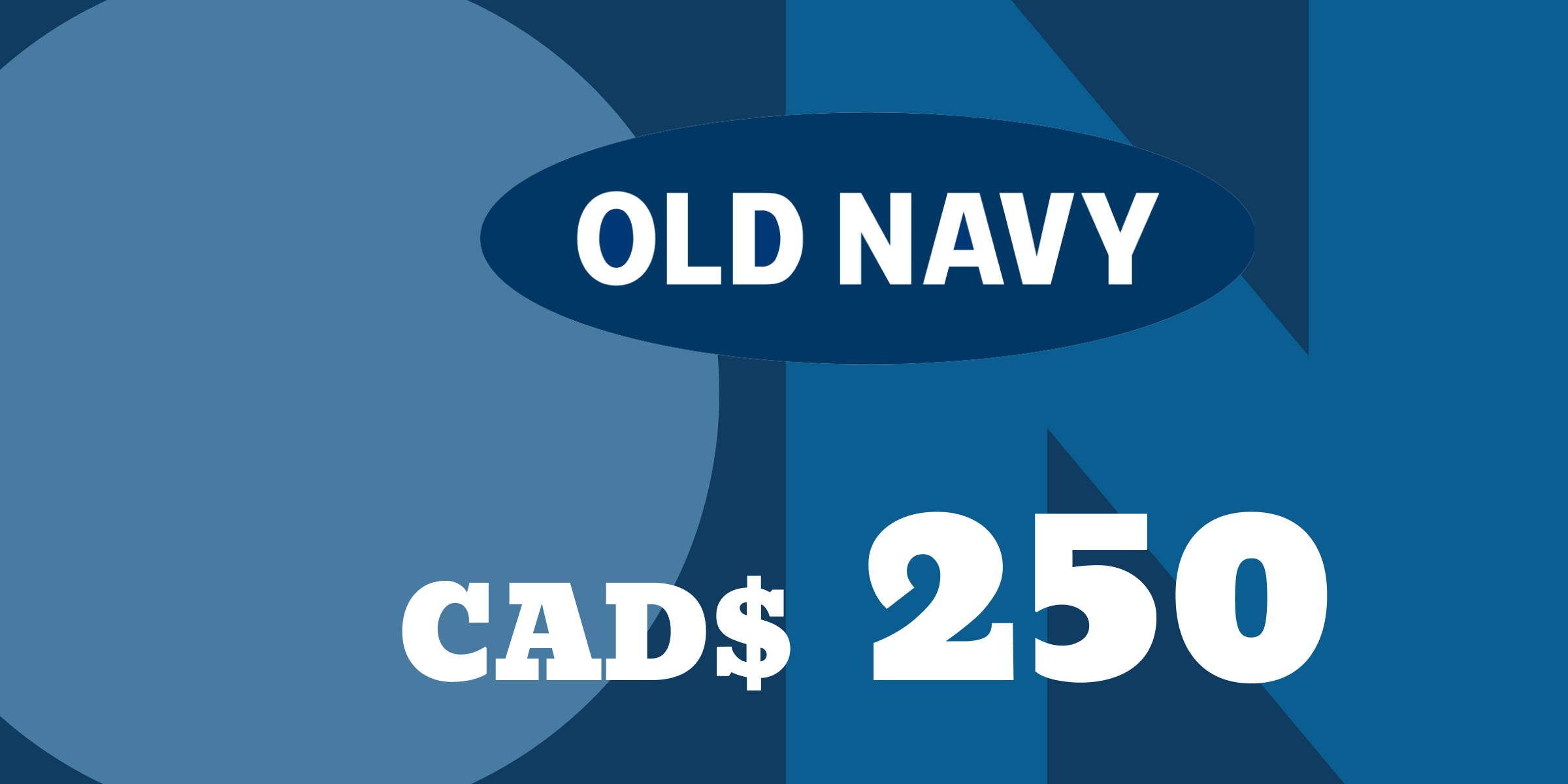 Old Navy Gift Card 250 CAD