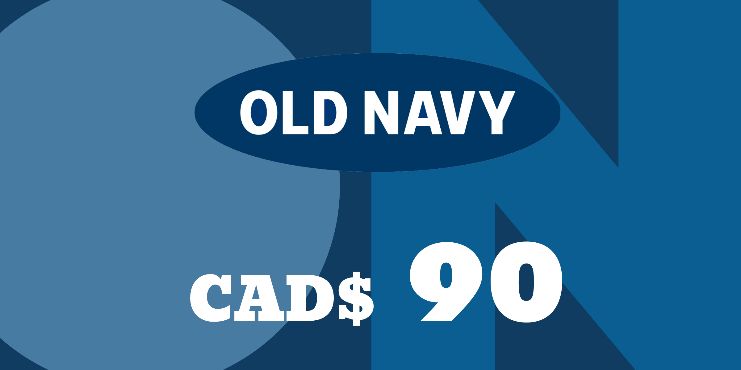 Old Navy Gift Card 90 CAD