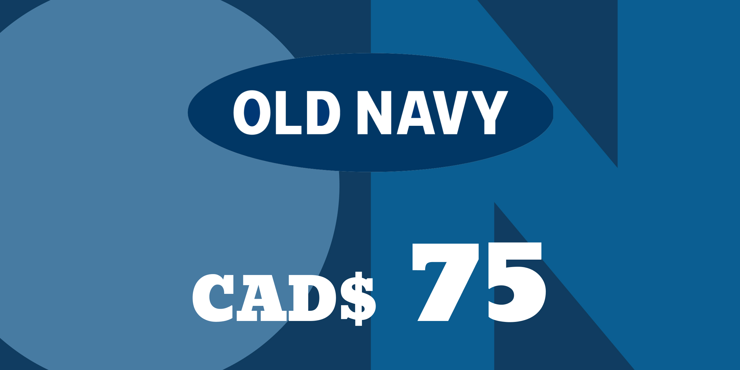 Old Navy Gift Card 75 CAD