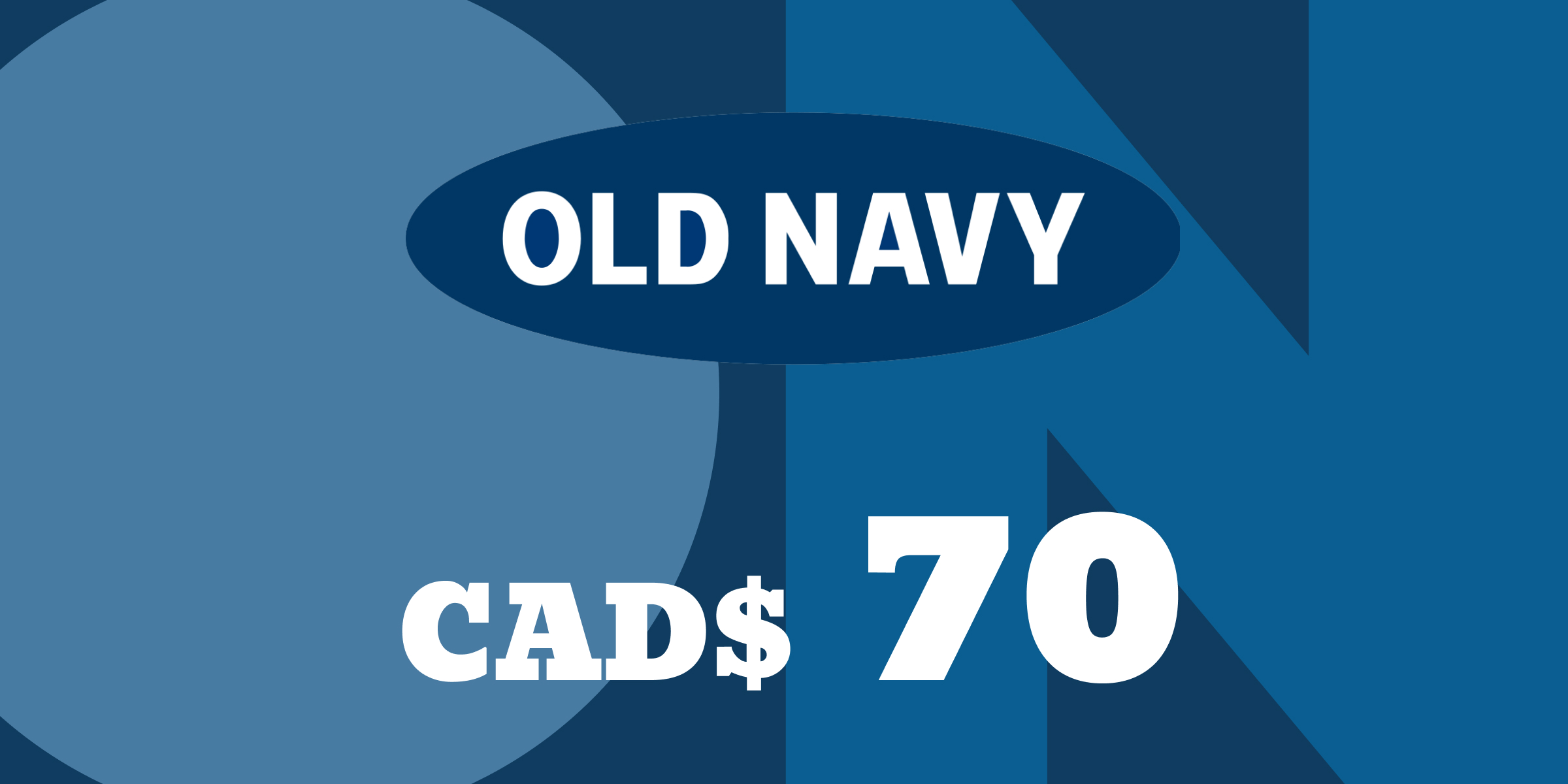 Old Navy Gift Card 70 CAD