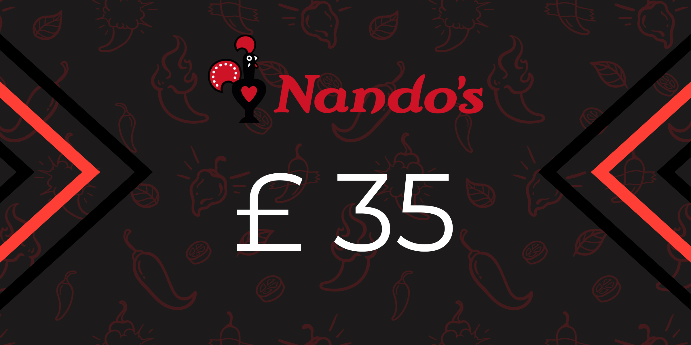 Nandos Gift Card 35 GBP