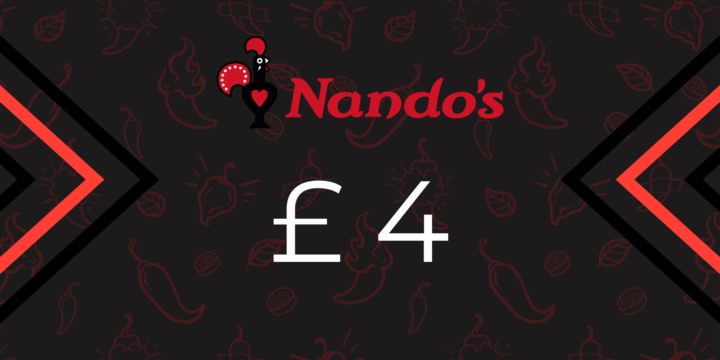 Nandos Gift Card 4 GBP