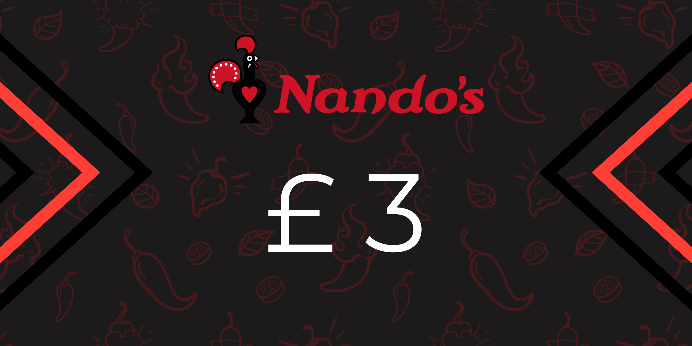 Nandos Gift Card 3 GBP