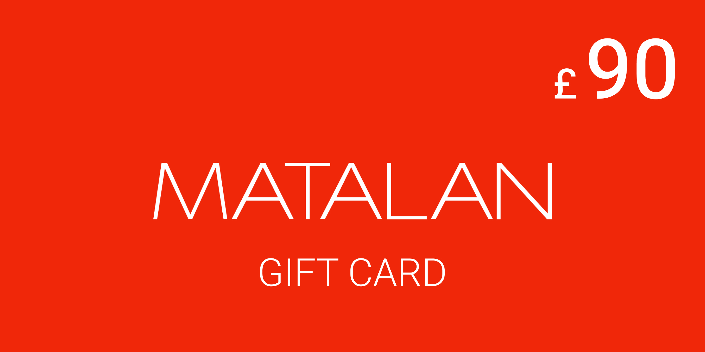 Matalan Gift Card 90 GBP