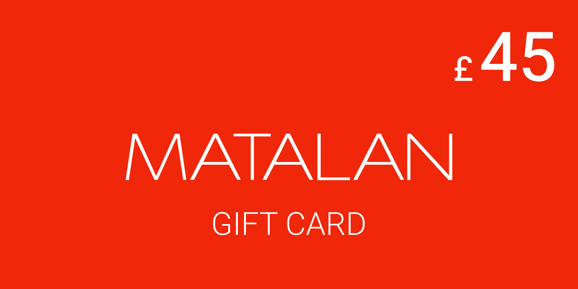 Matalan Gift Card 45 GBP