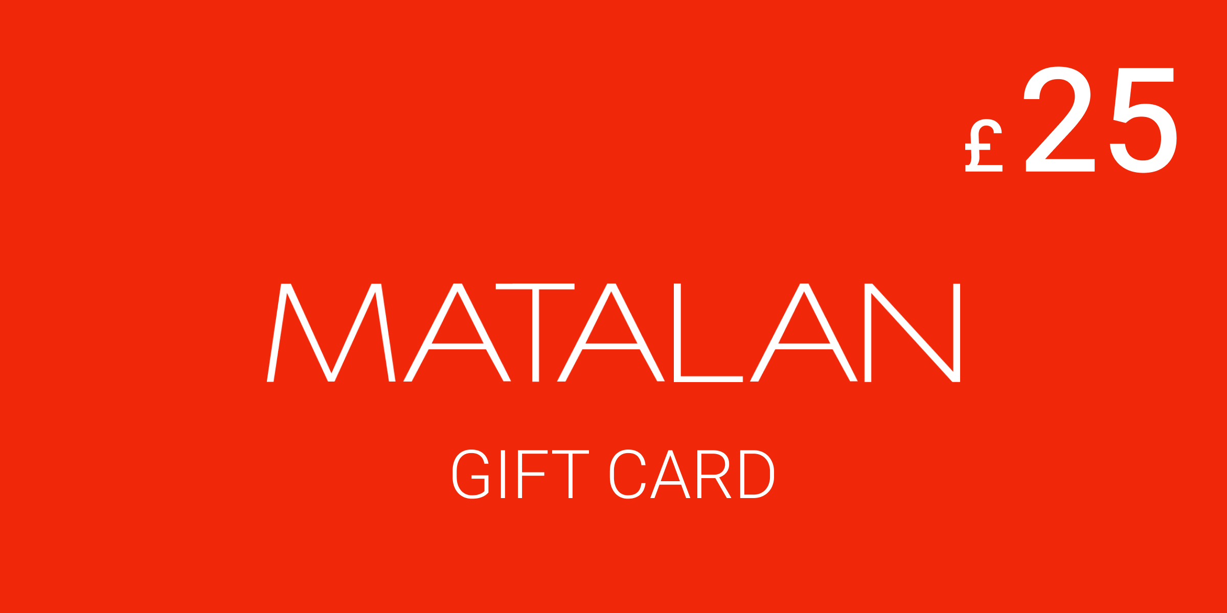 Matalan Gift Card 25 GBP