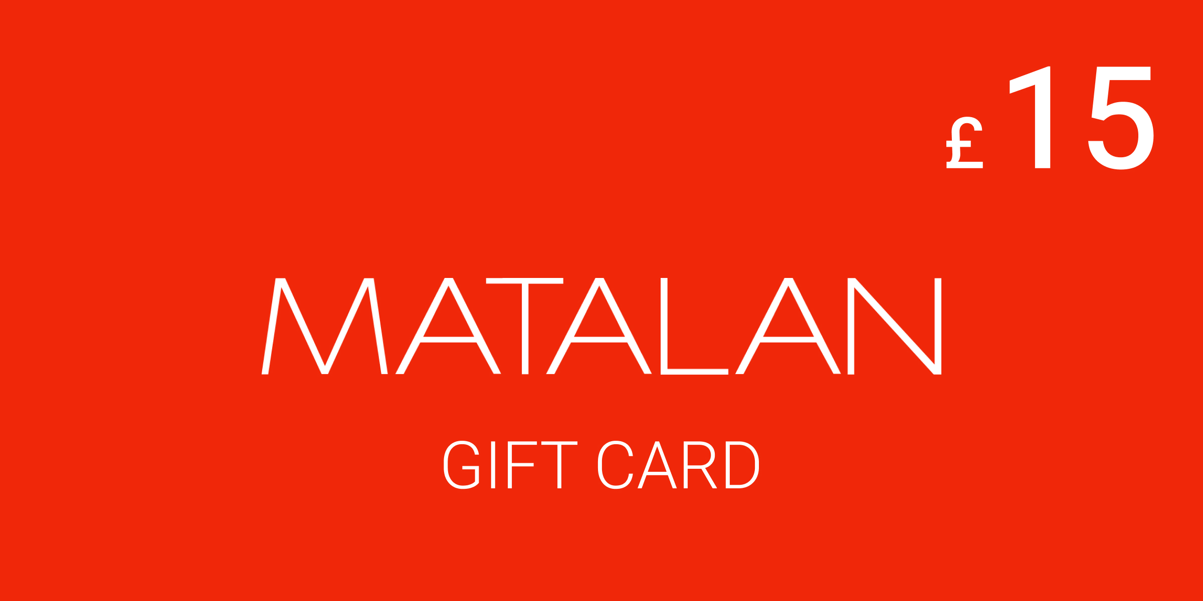 Matalan Gift Card 15 GBP