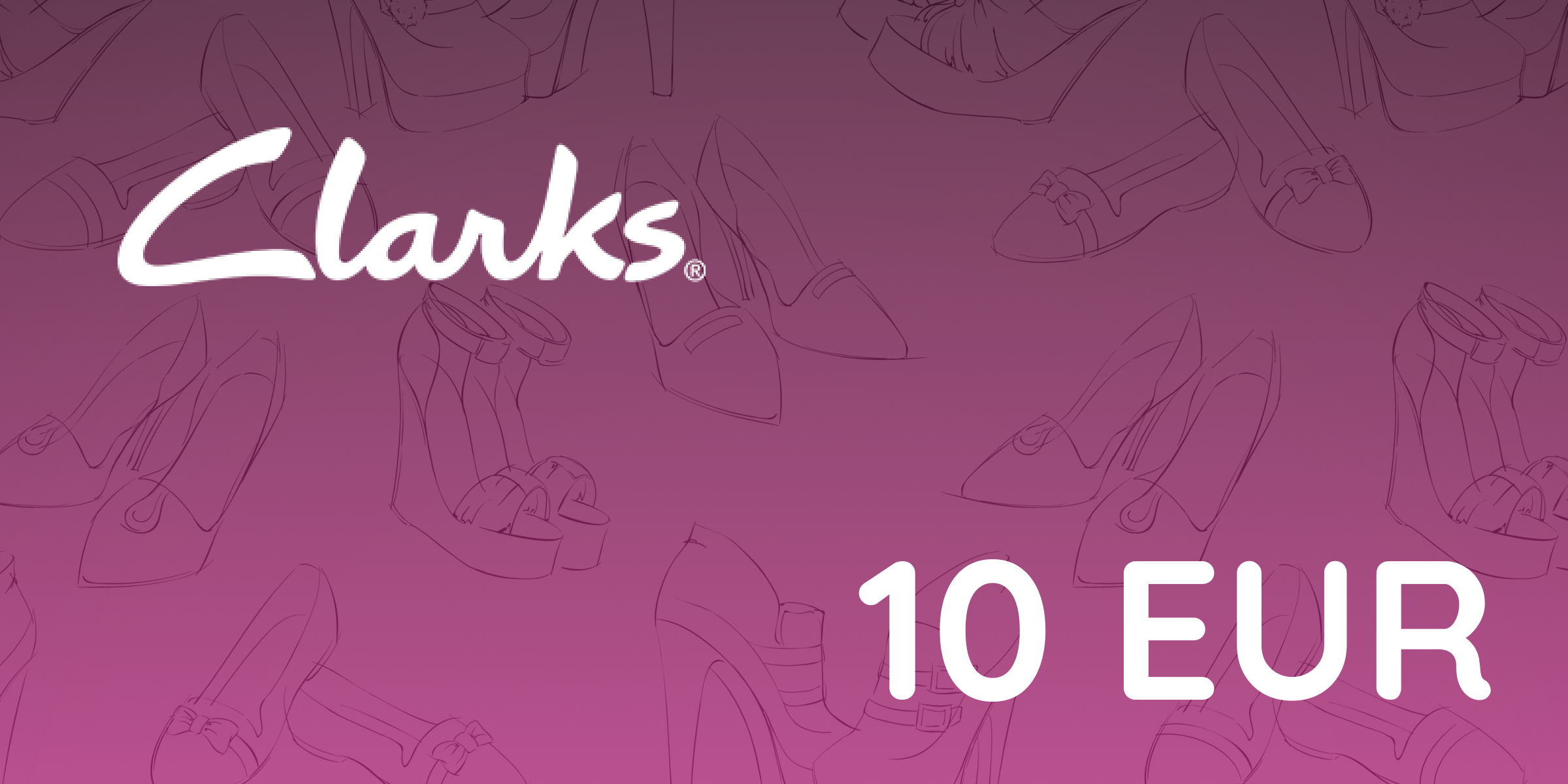 Clarks Gift Card 10 EUR