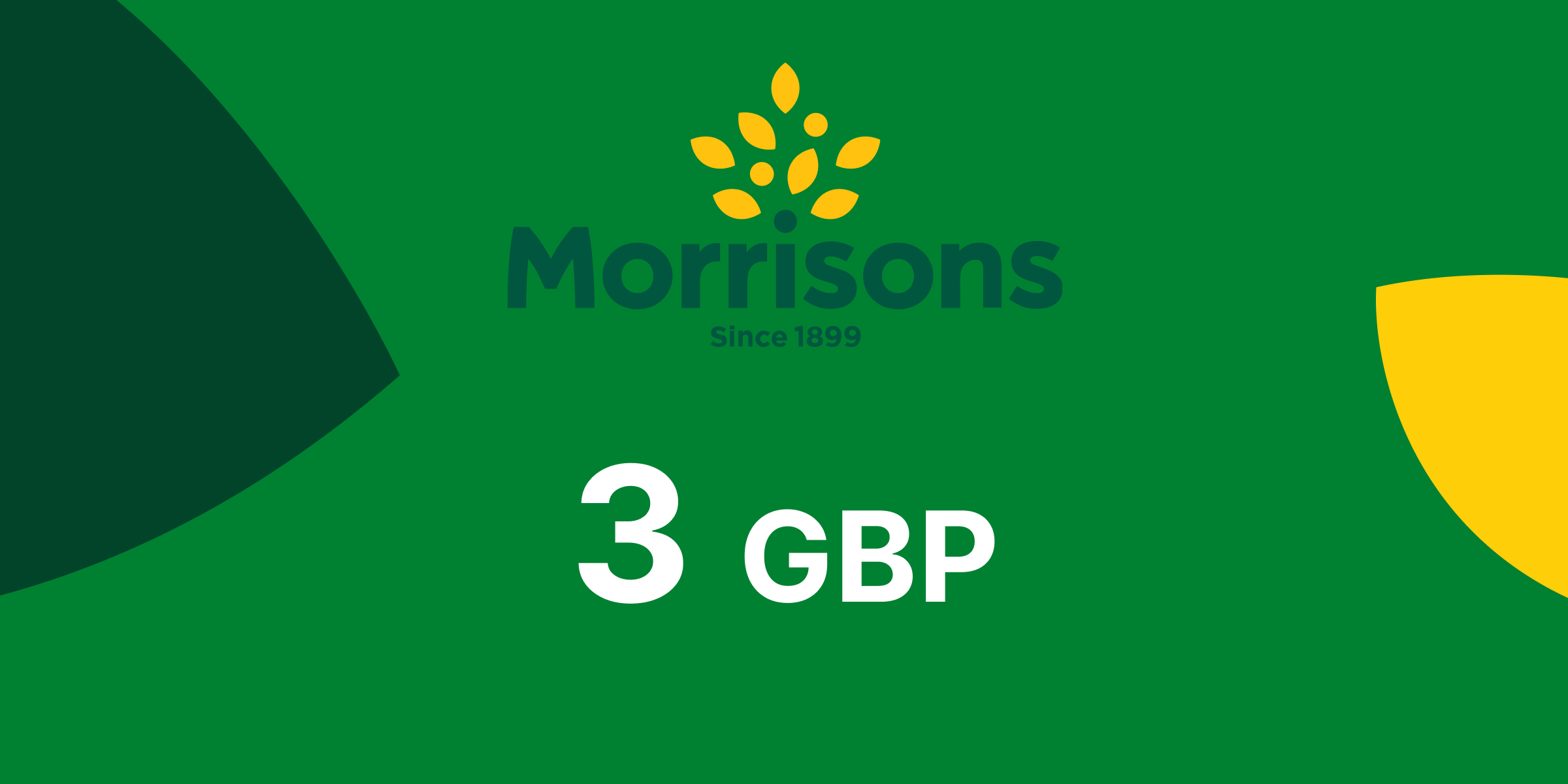 Morrisons Gift Card 3 GBP