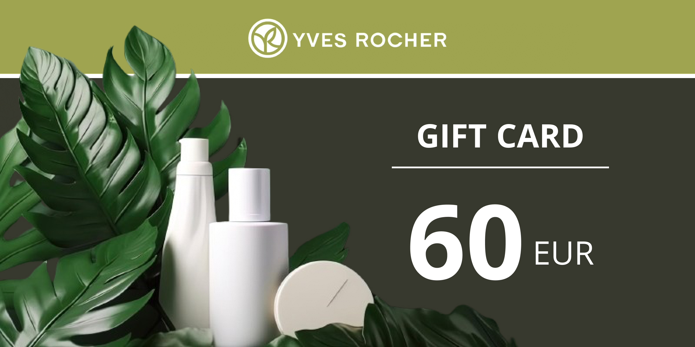 Yves Rocher Gift Card 60 EUR