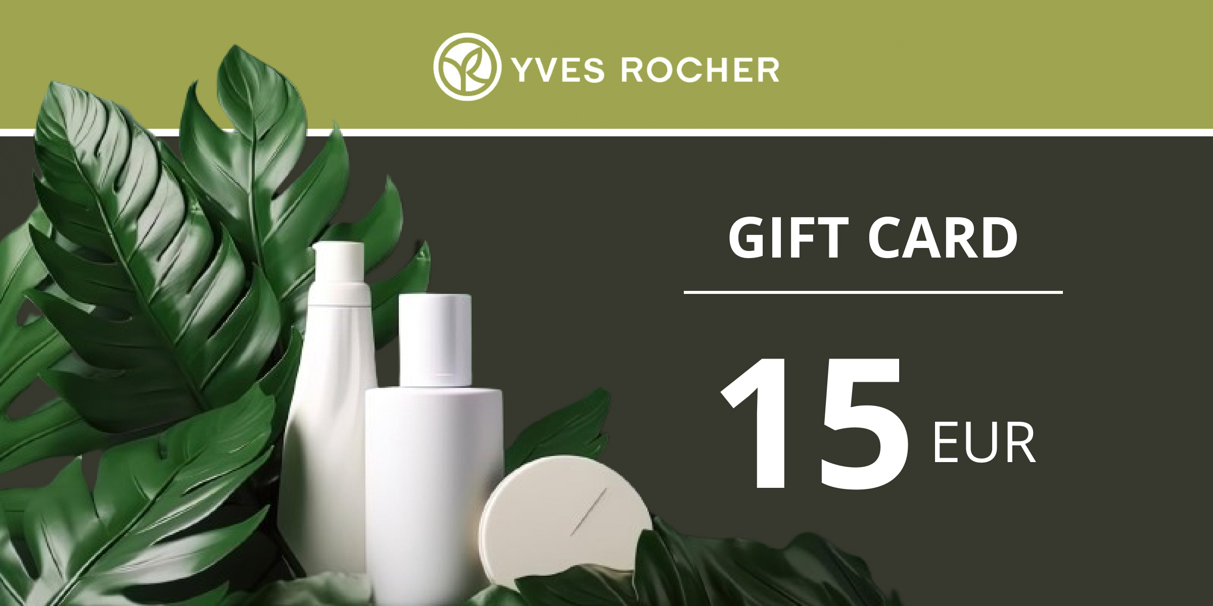 Yves Rocher Gift Card 15 EUR