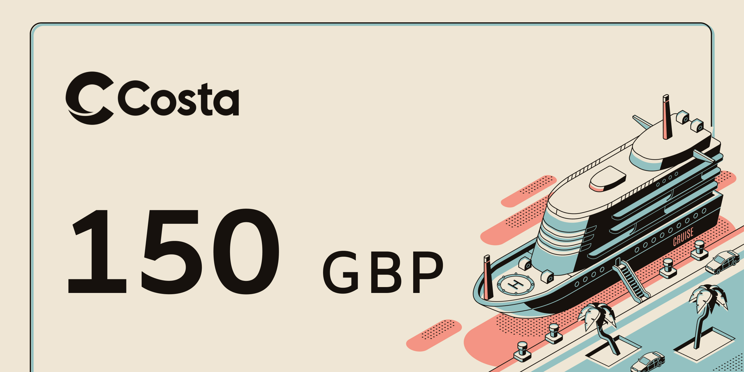 Costa Gift Card 150 GBP