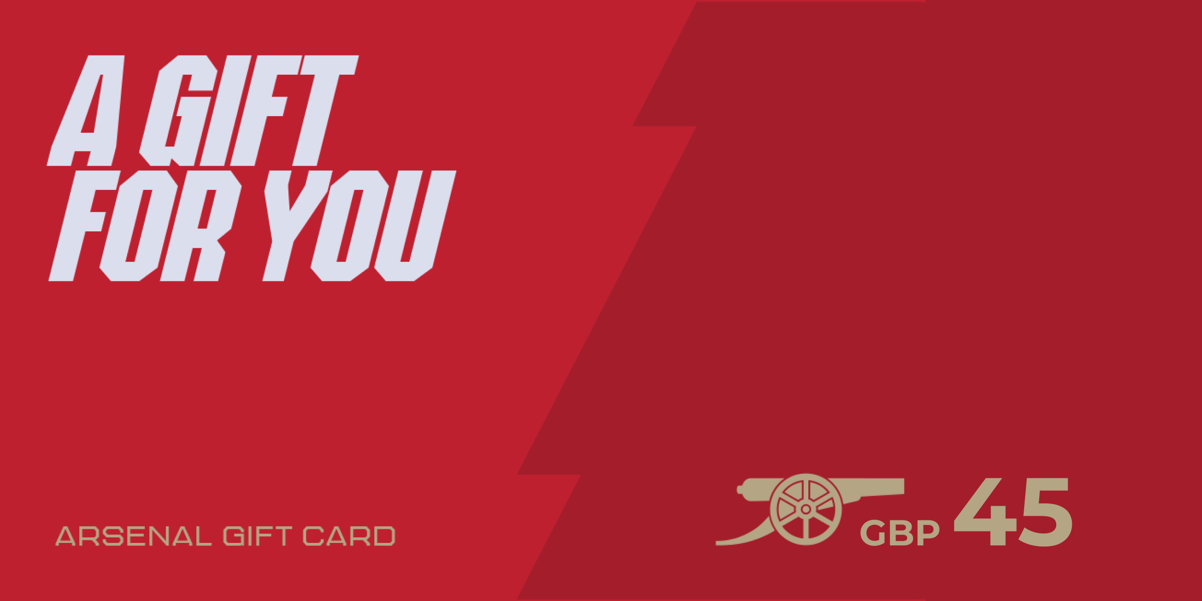 Arsenal Gift Card 45 GBP