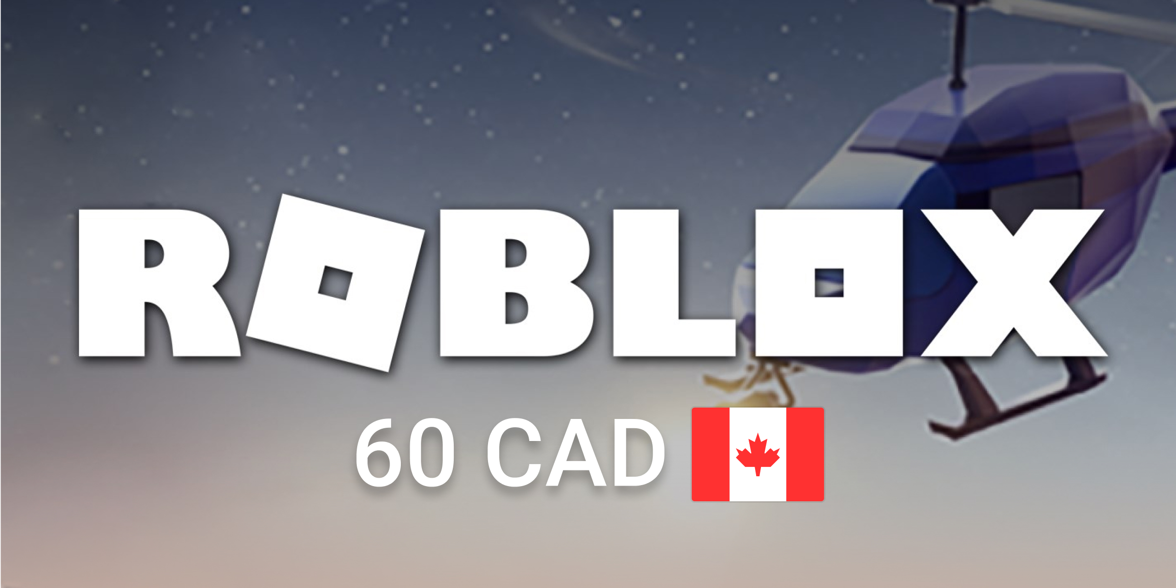 Roblox Gift Card 60 CAD