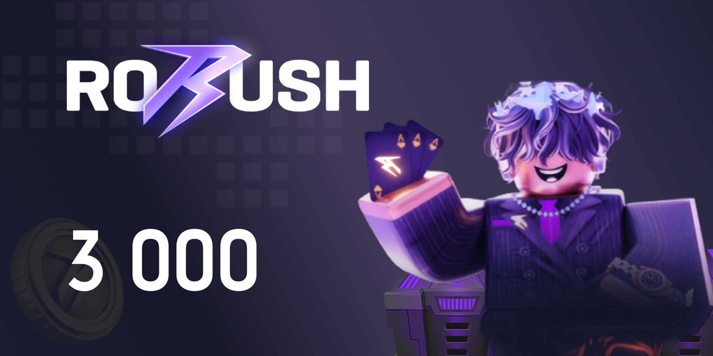 RoRush Gift Card 3000 Coins