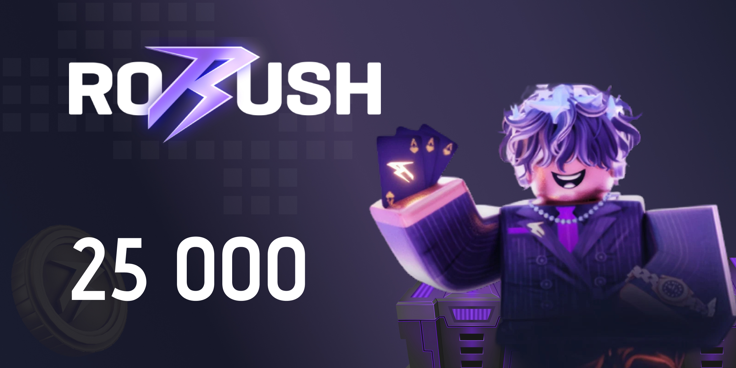 RoRush Gift Card 25000 Coins