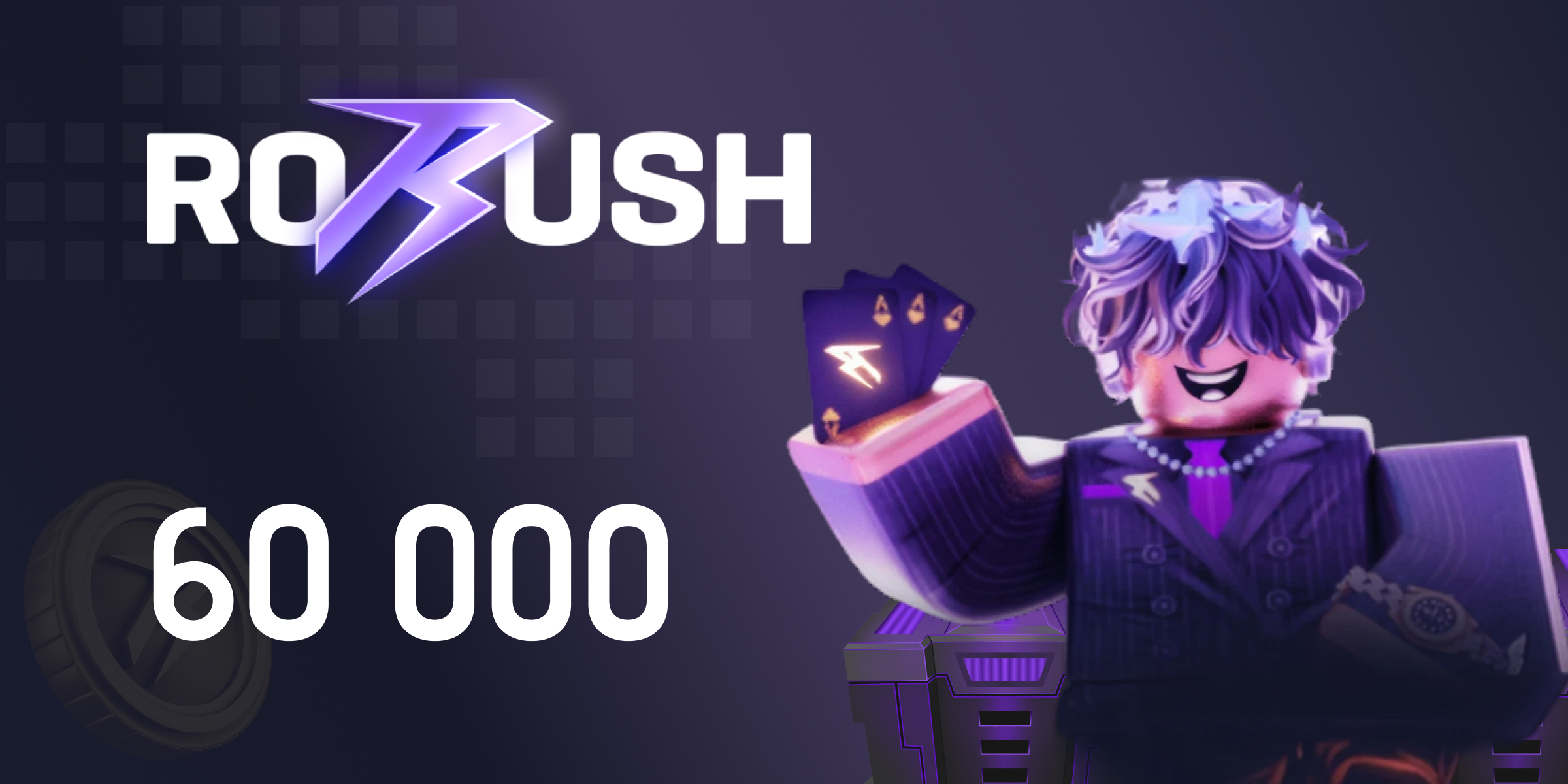 RoRush Gift Card 60000 Coins