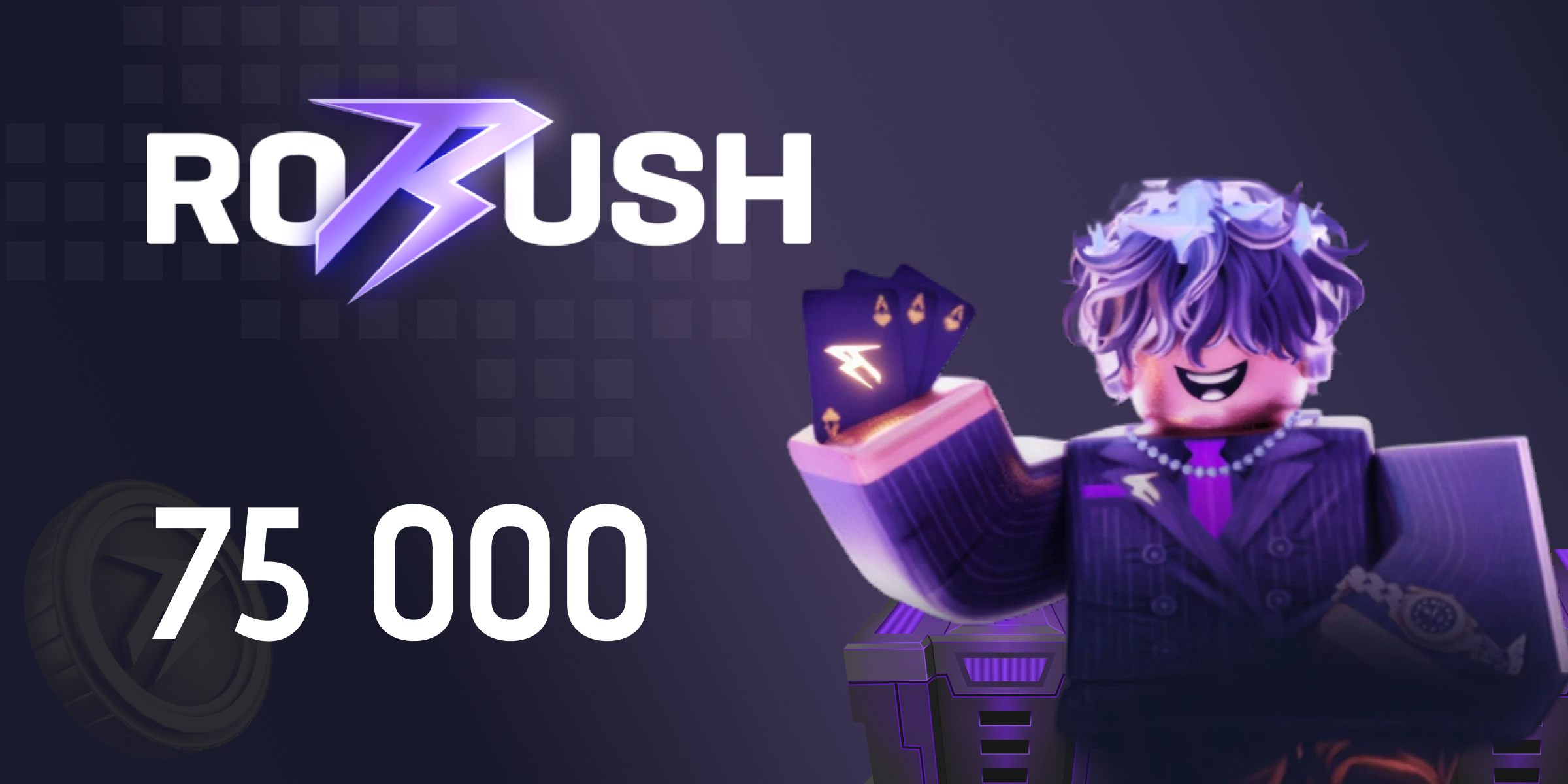 RoRush Gift Card 75000 Coins
