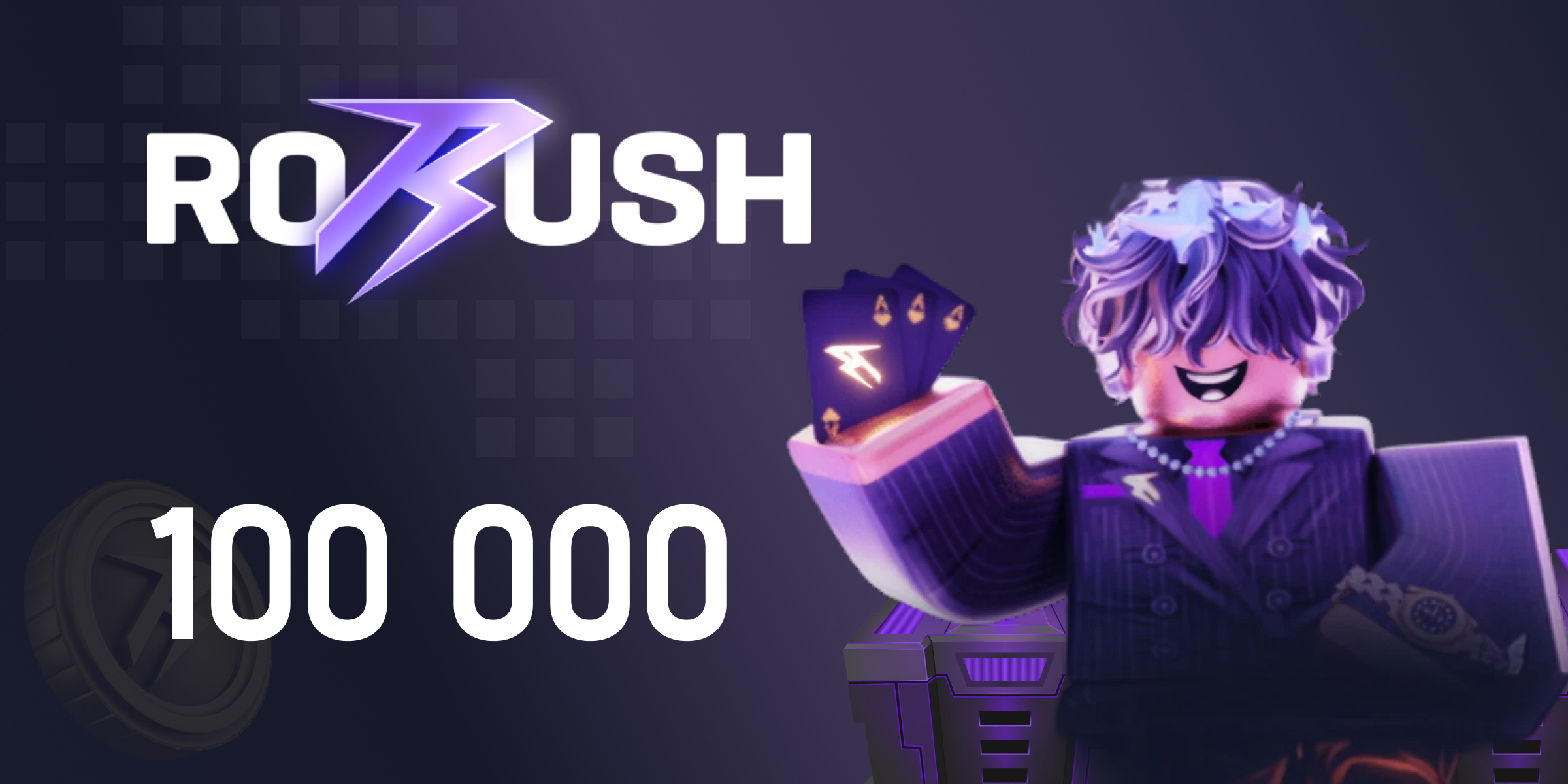 RoRush Gift Card 100000 Coins