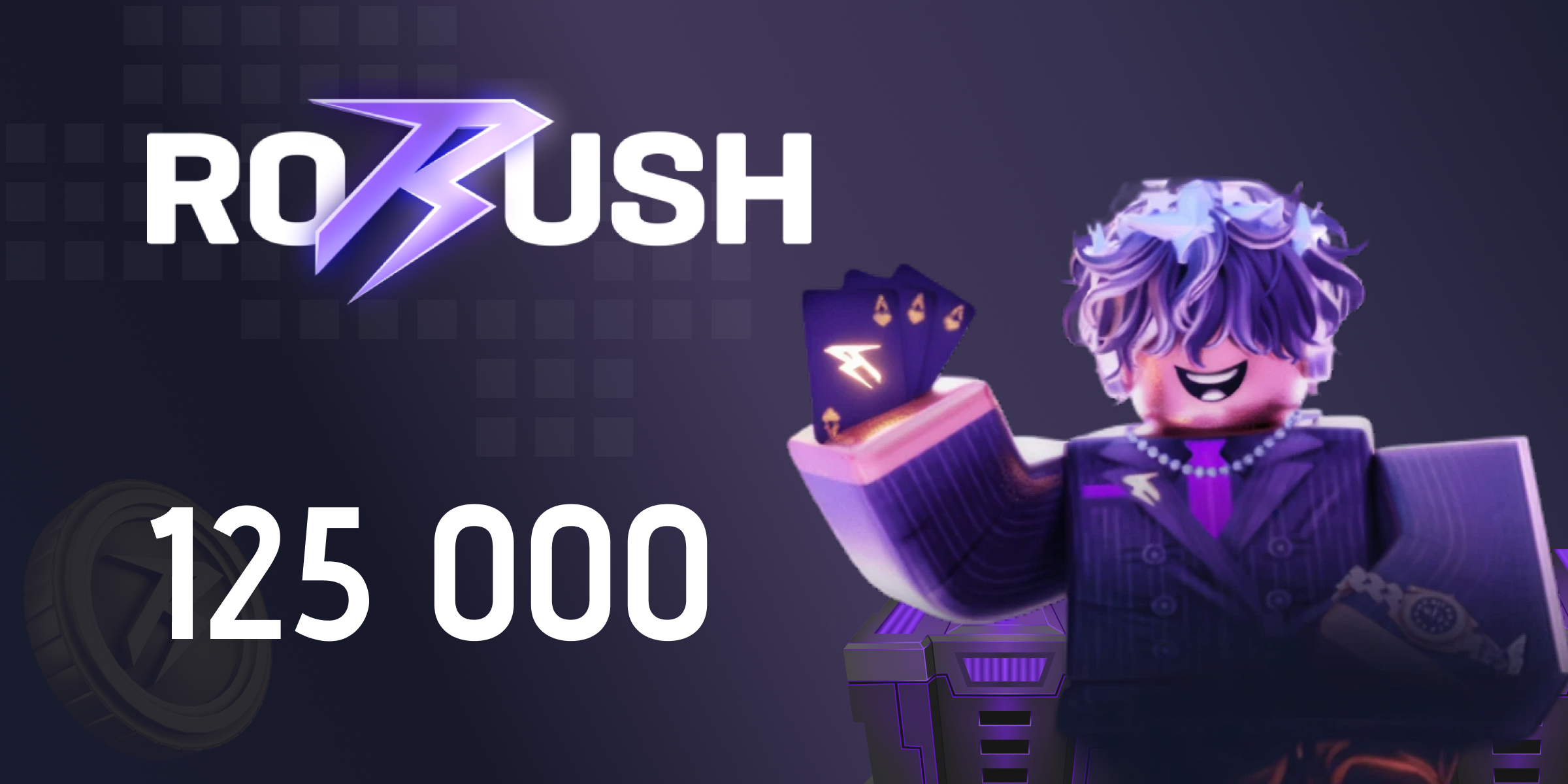 RoRush Gift Card 125000 Coins