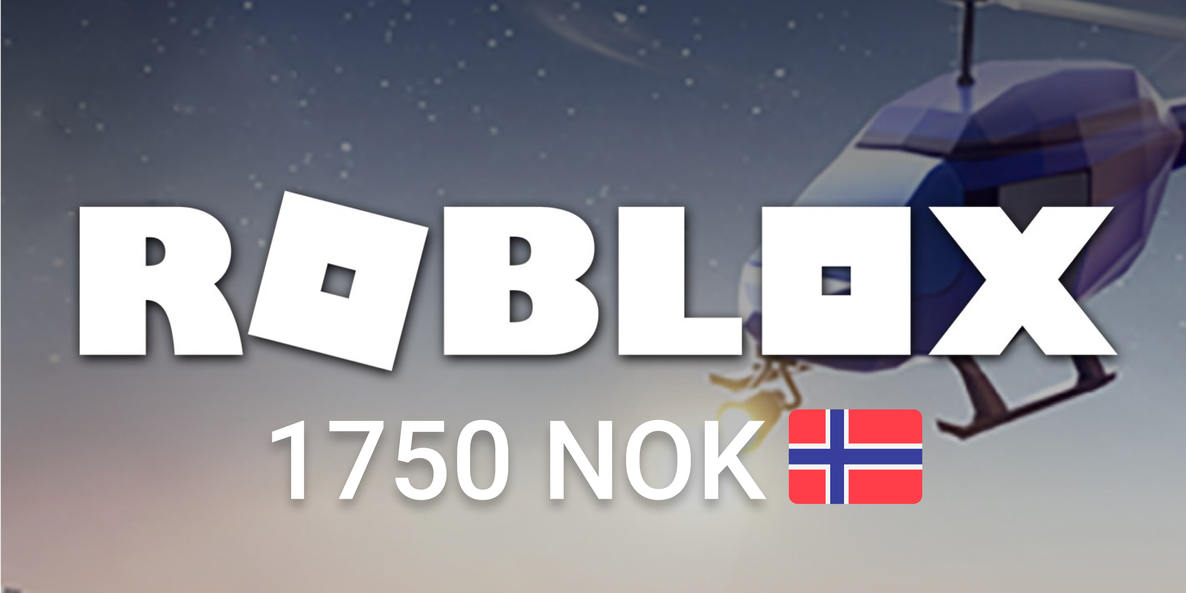 Roblox Gift Card 1750 NOK