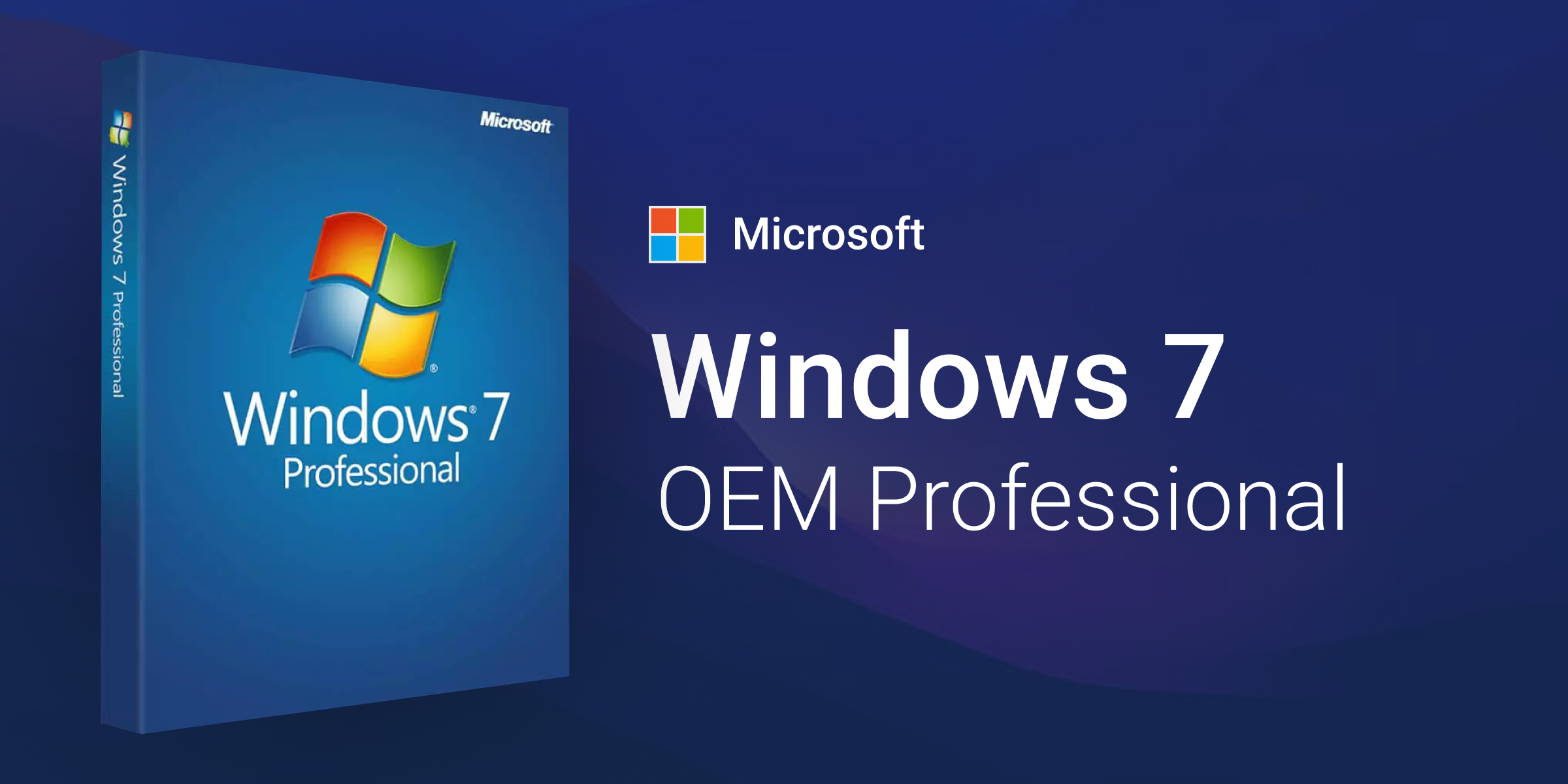 Microsoft Windows 7 OEM Professional