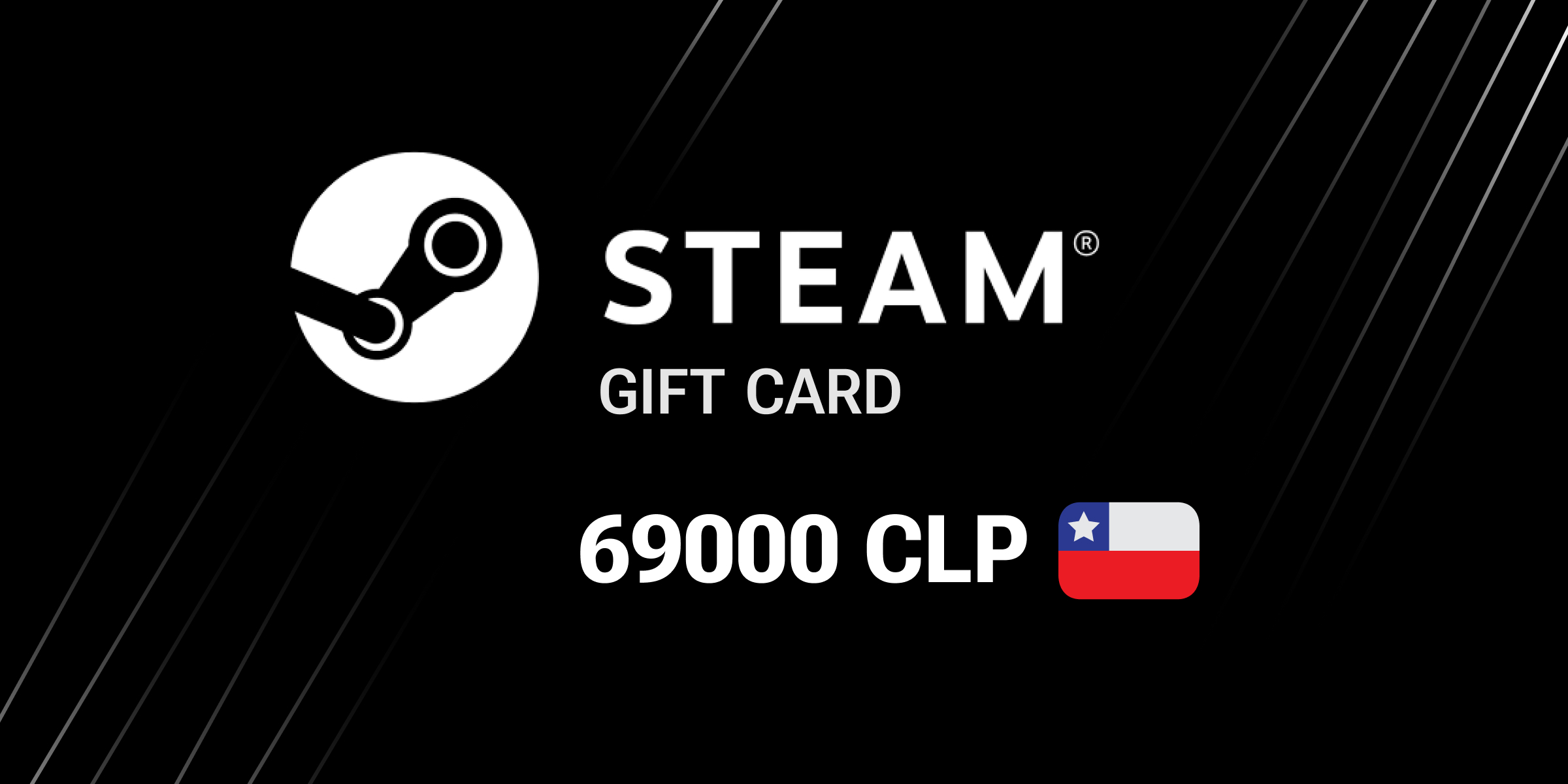 Steam Gift Card 69000 CLP