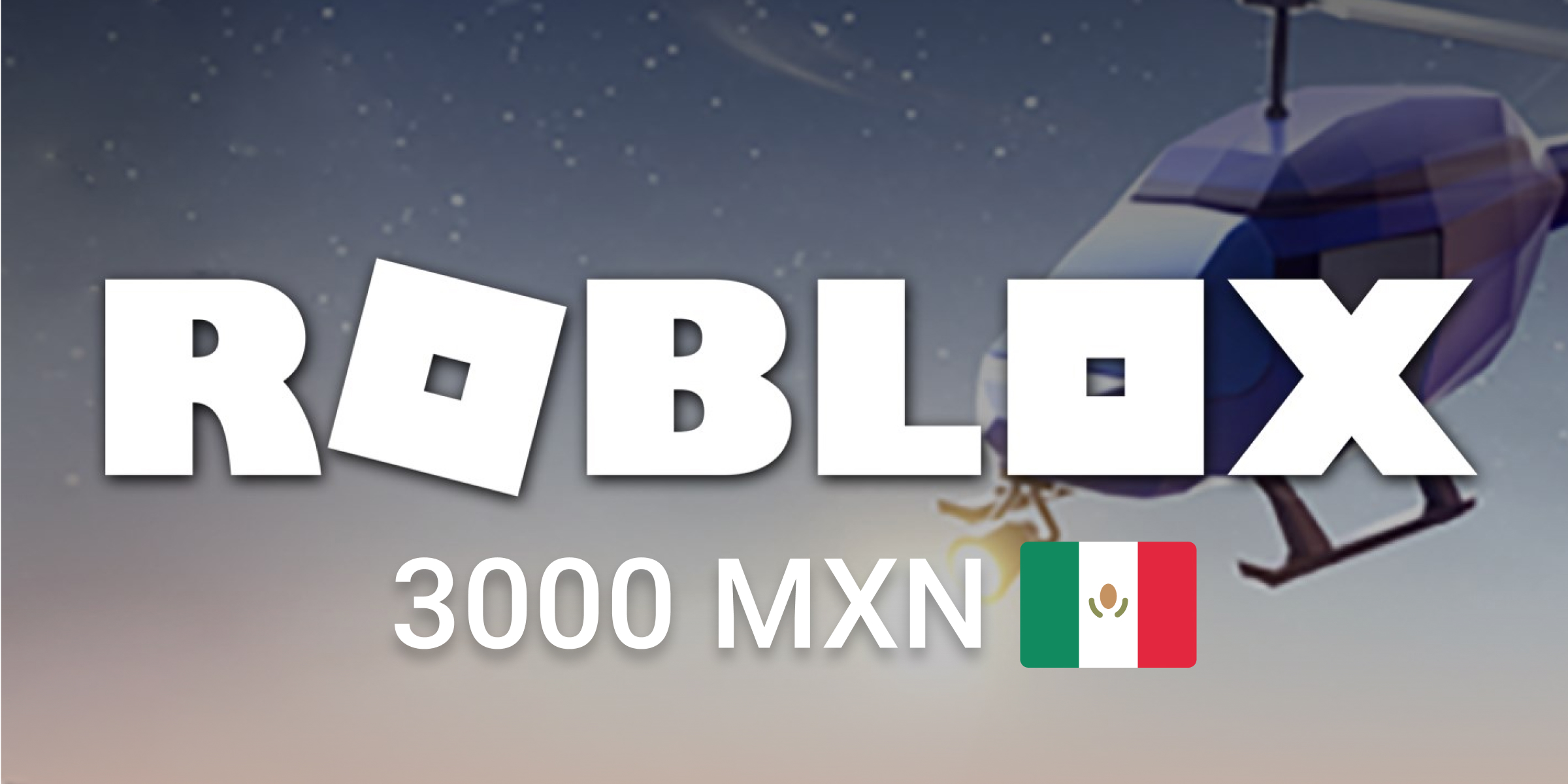 Roblox Gift Card 3000 MXN