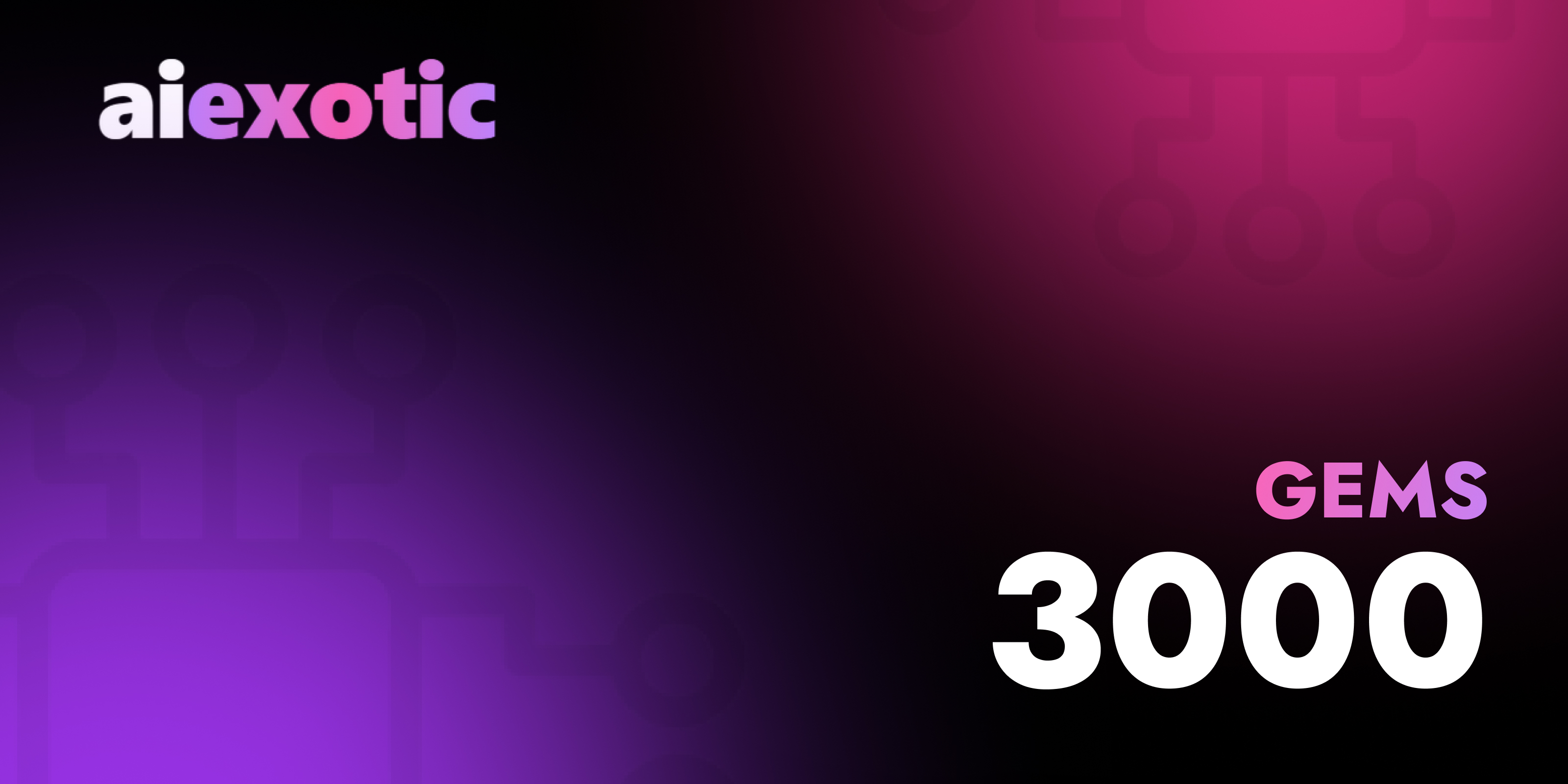 AiExotic Gift Card 3000 Gems