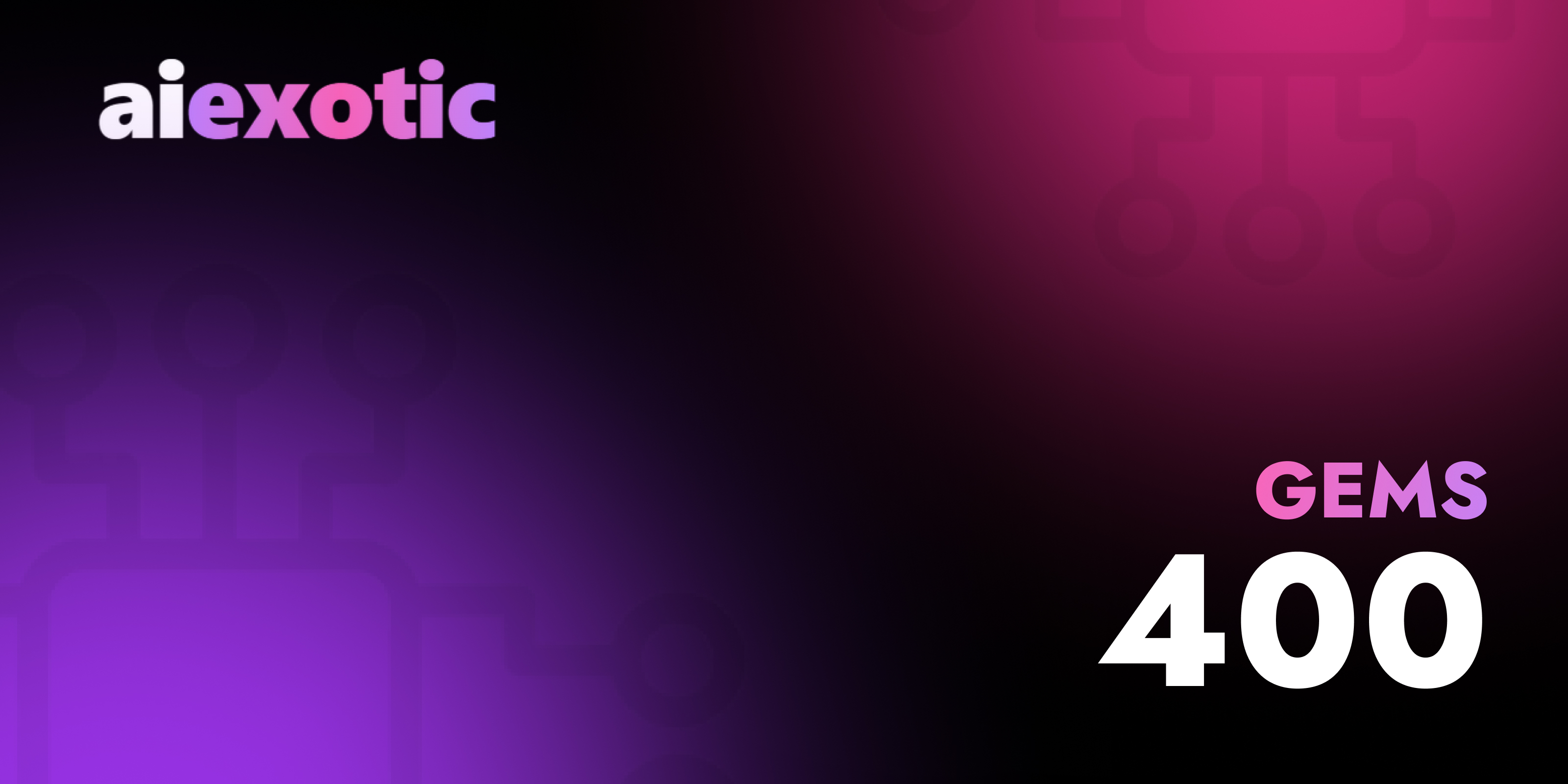 AiExotic Gift Card 400 Gems