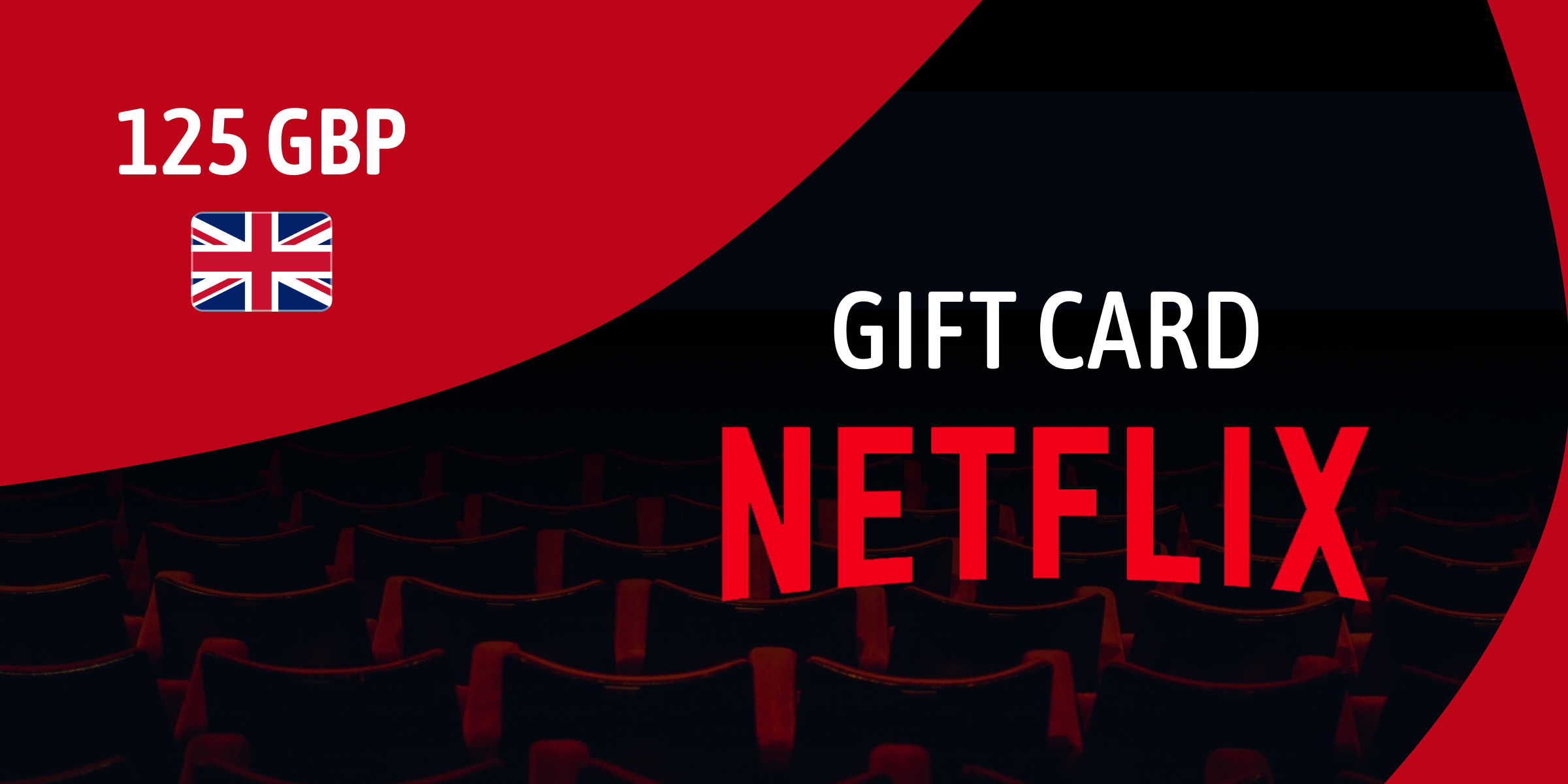Netflix Gift Card 125 GBP