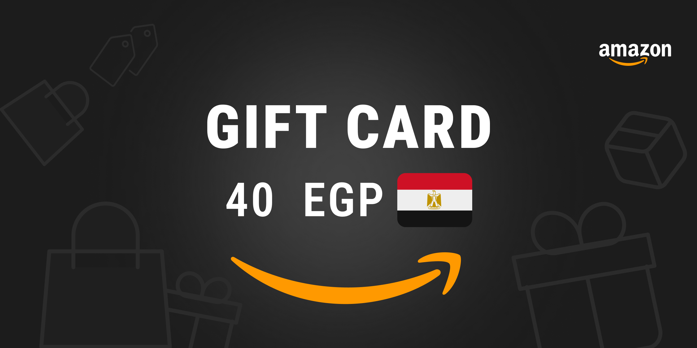 Amazon Gift Card 40 EGP