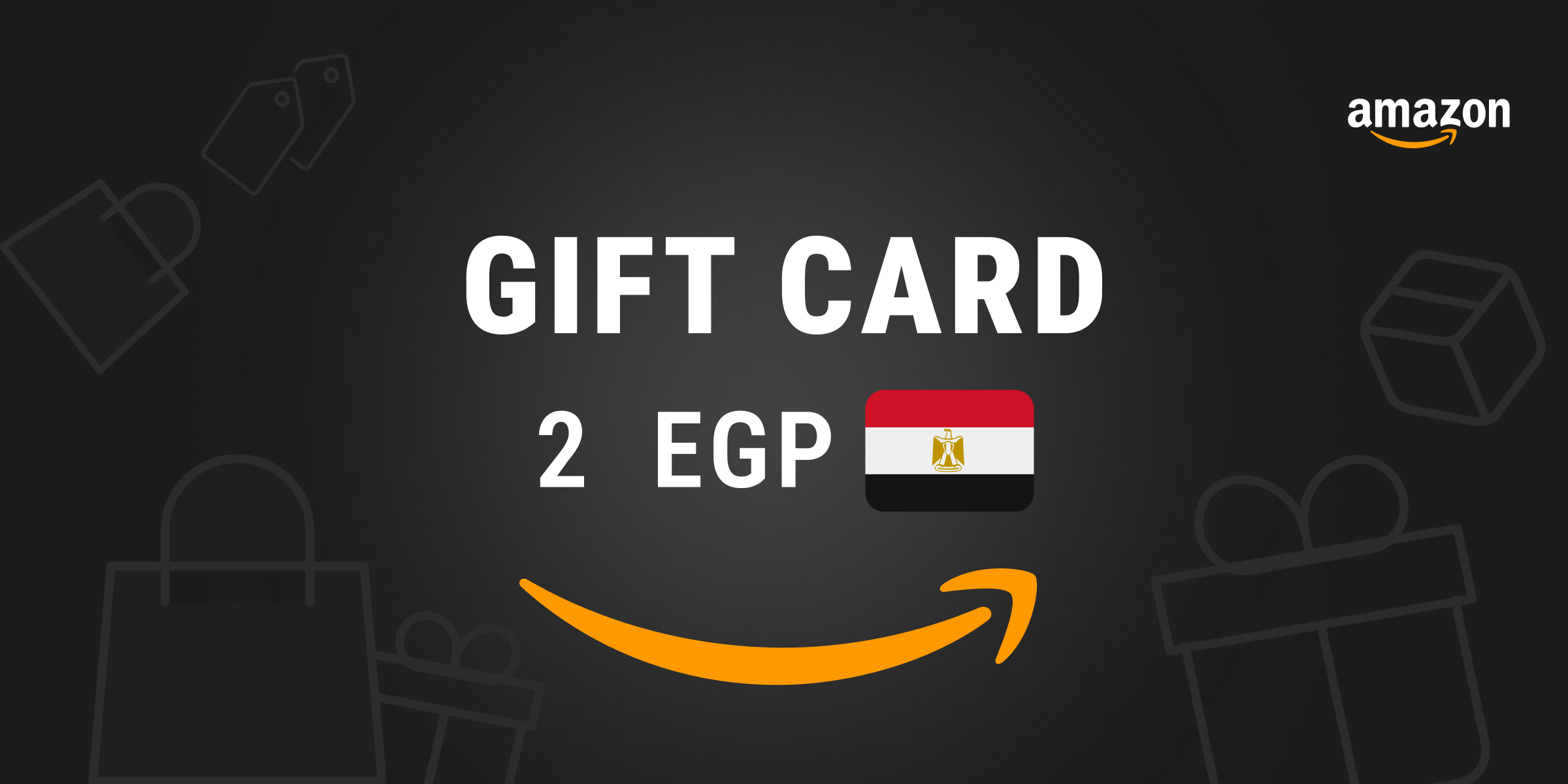 Amazon Gift Card 2 EGP