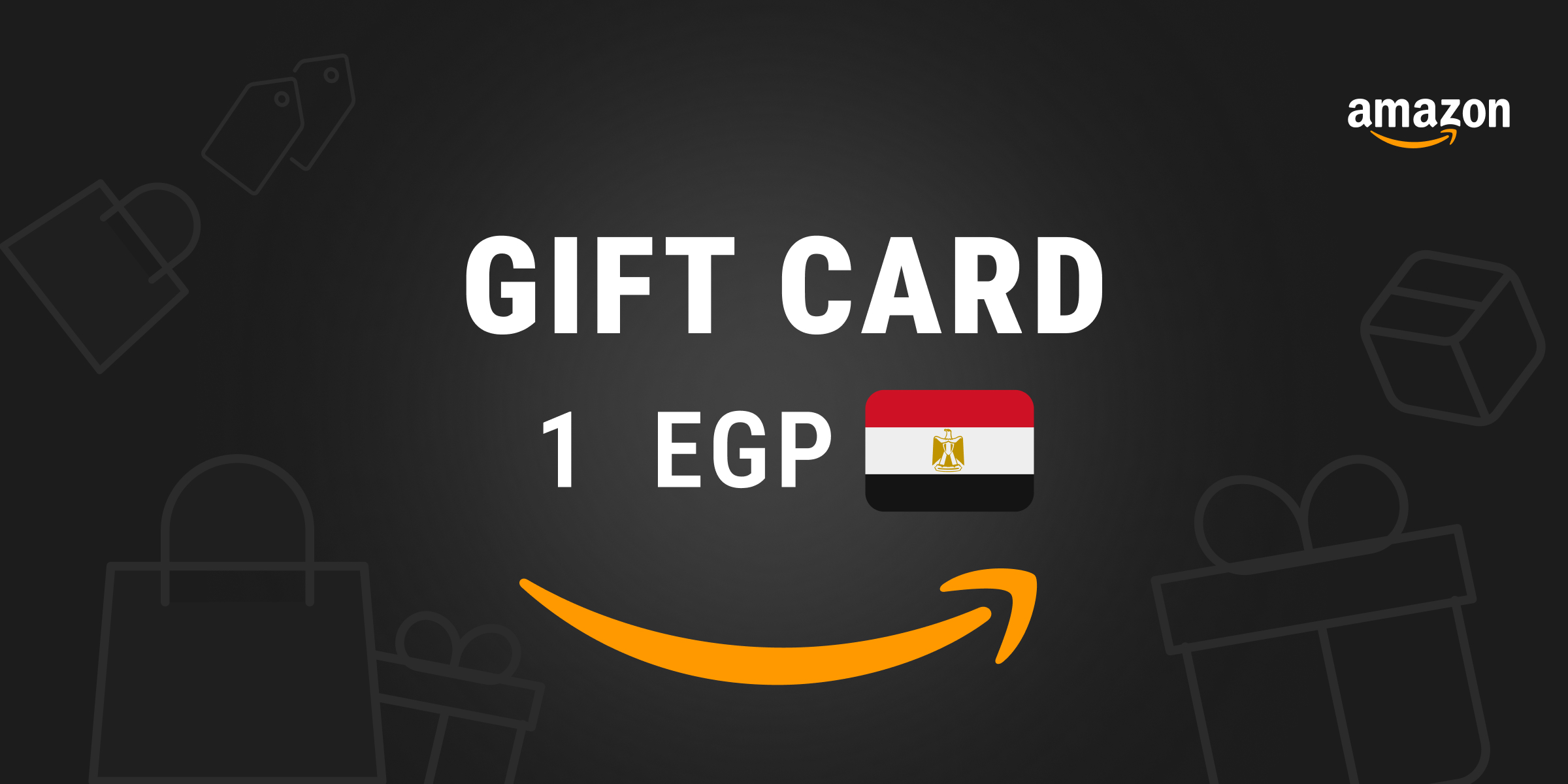 Amazon Gift Card 1 EGP