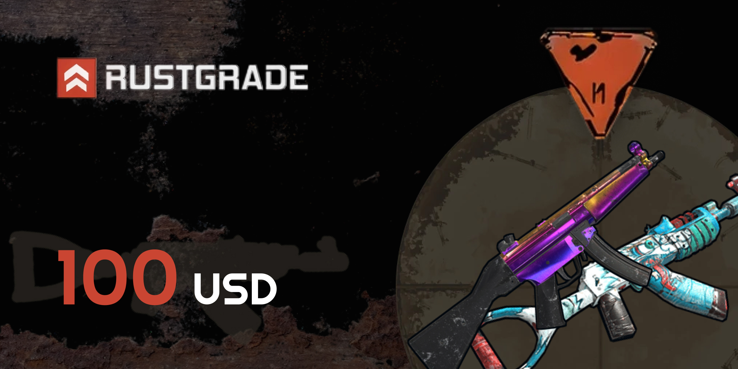 Rustgrade Gift Card 100 USD