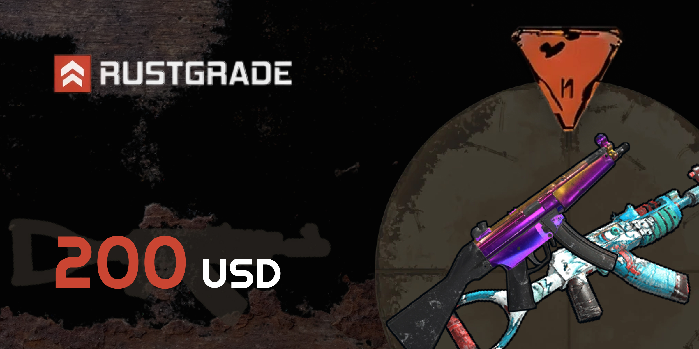 Rustgrade Gift Card 200 USD