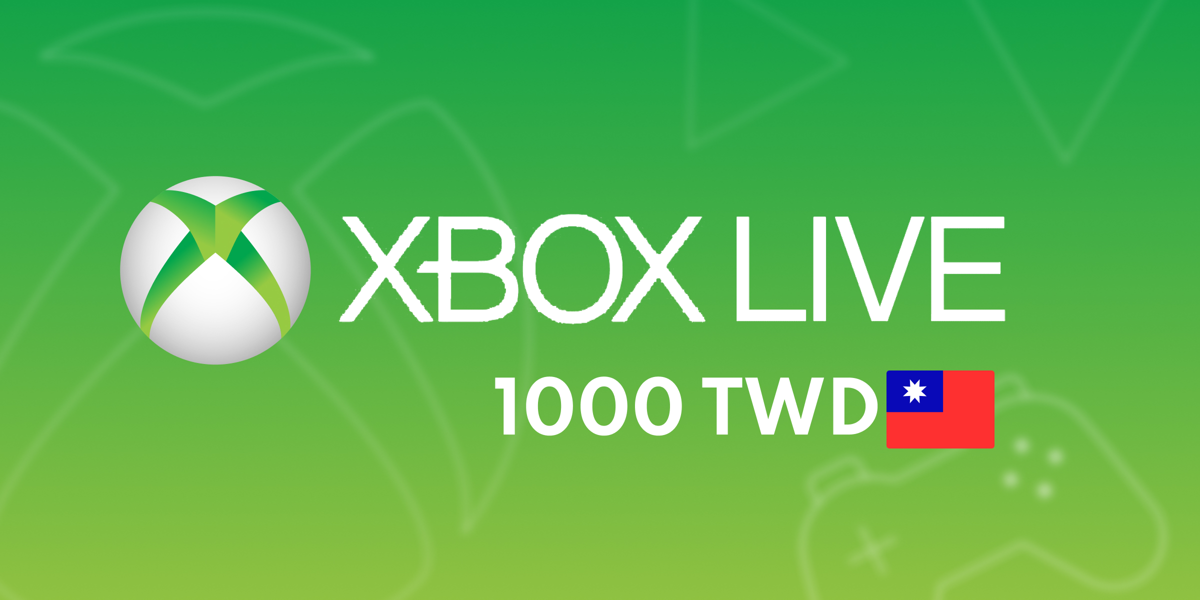 Xbox Live Gift Card 1000 TWD