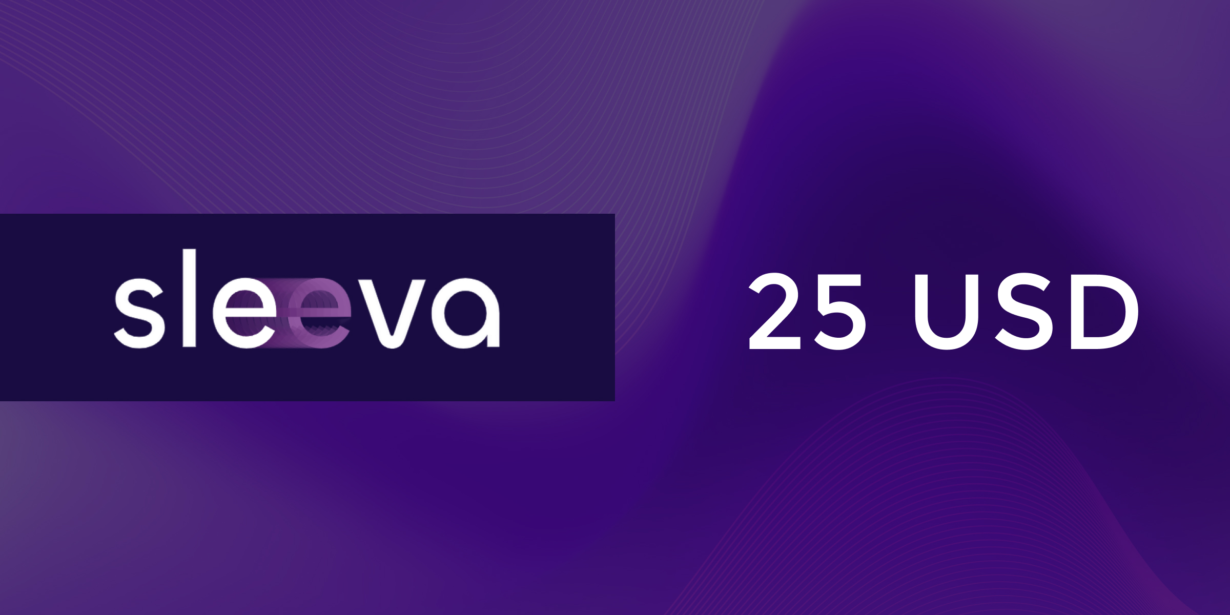 Sleeva Gift Card 25 USD