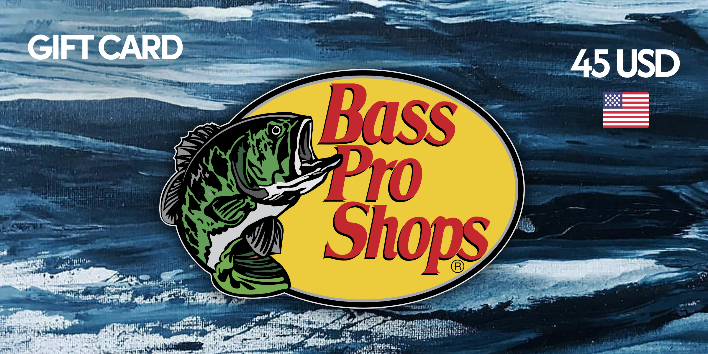 Bass Pro Shops Gift Card 45 USD