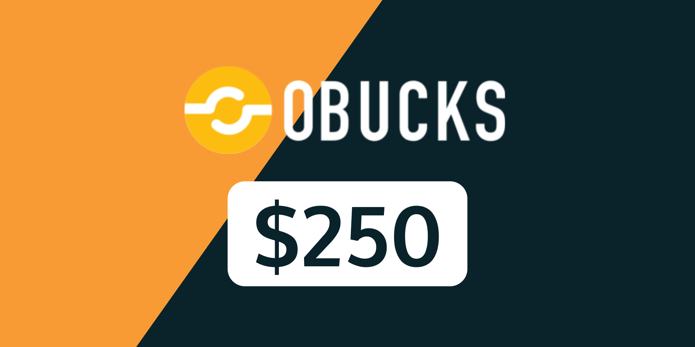 oBucks Gift Card 250 USD