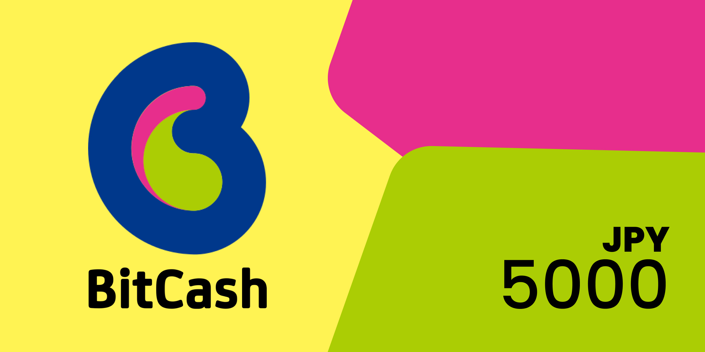 Bitcash Gift Card 5000 JPY