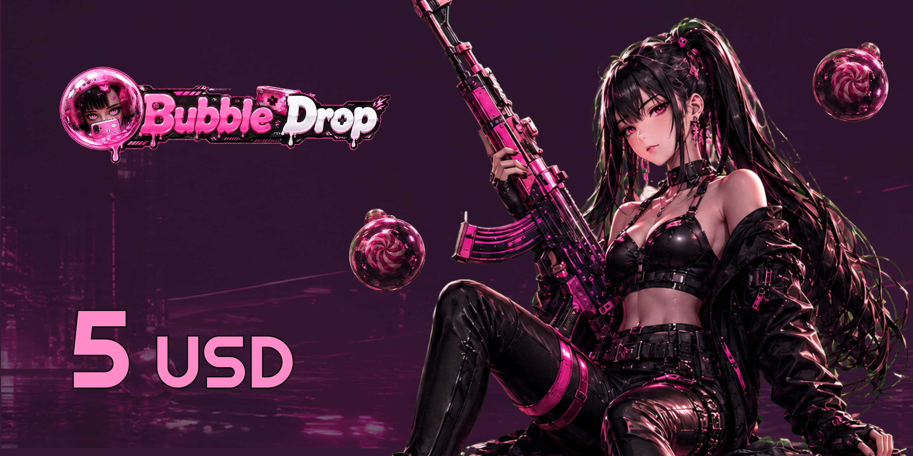 BubbleDrop Gift Card 5 USD