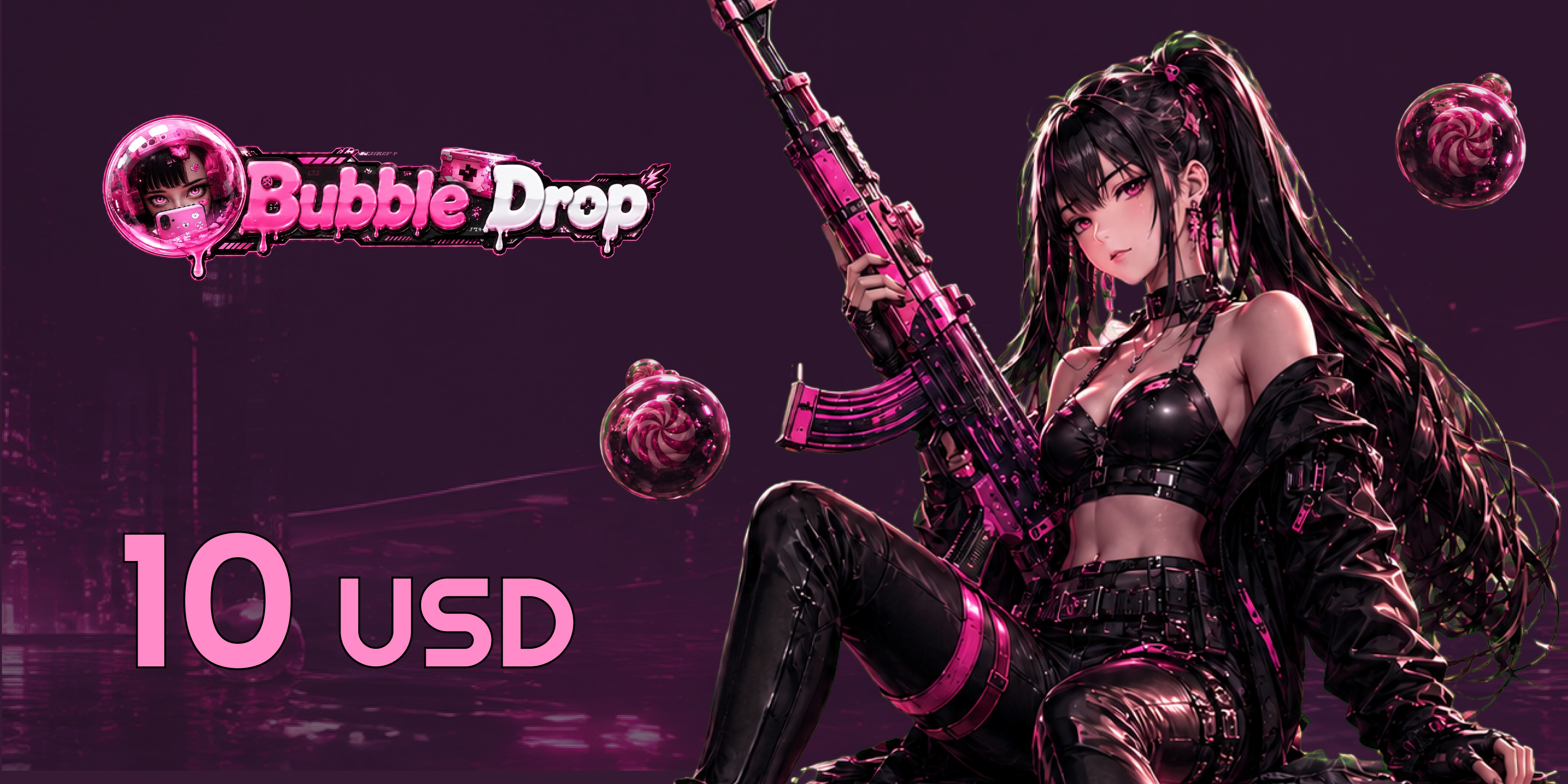 BubbleDrop Gift Card 10 USD