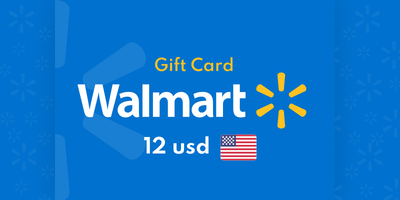 Walmart Gift Card 12 USD