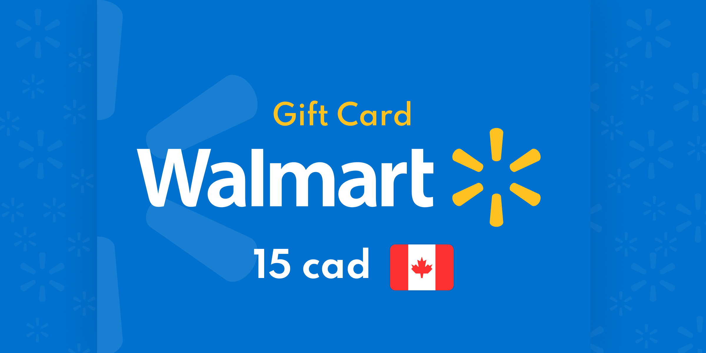 Walmart Gift Card 15 CAD